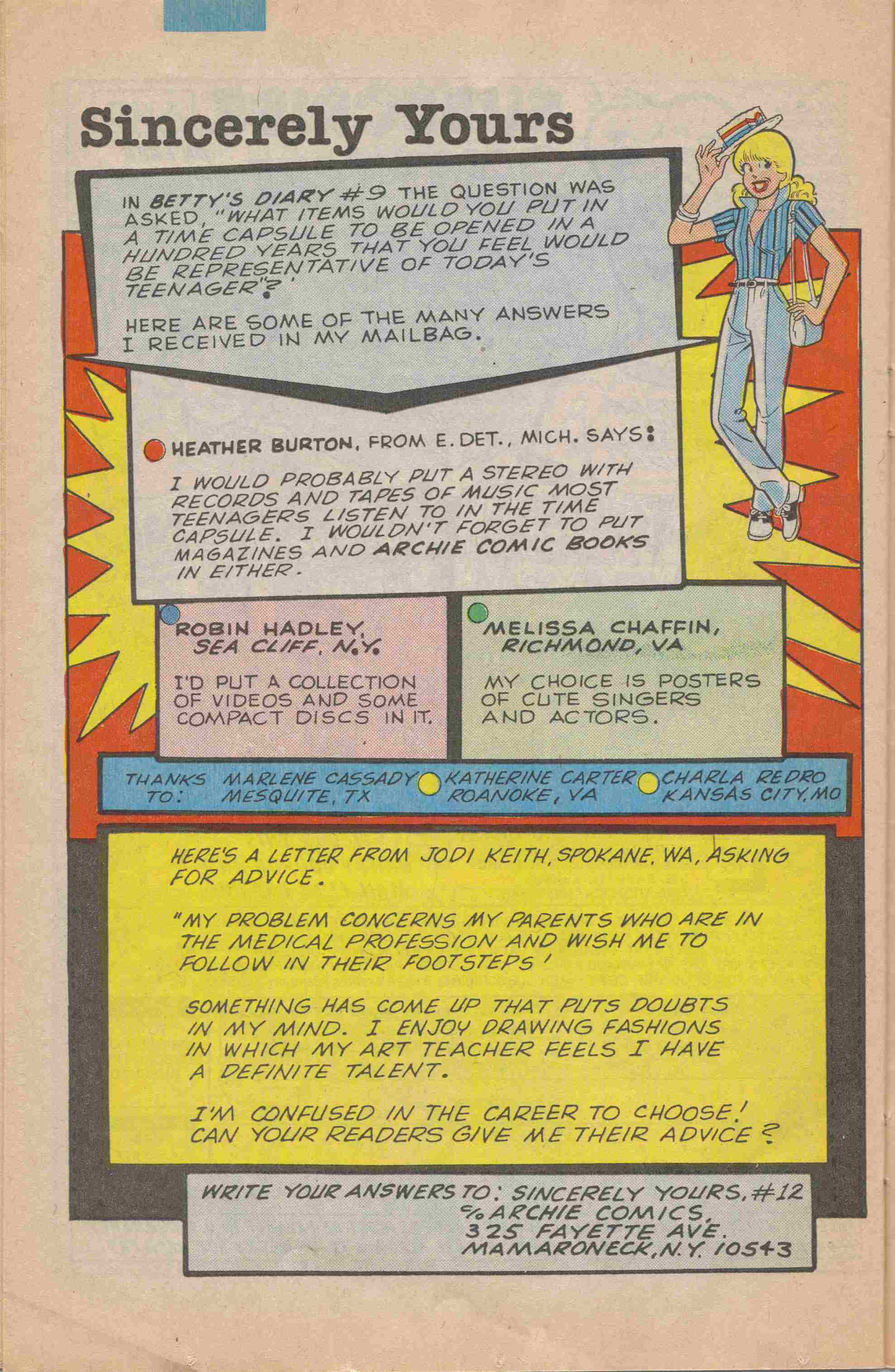 Read online Betty's Diary comic -  Issue #12 - 25