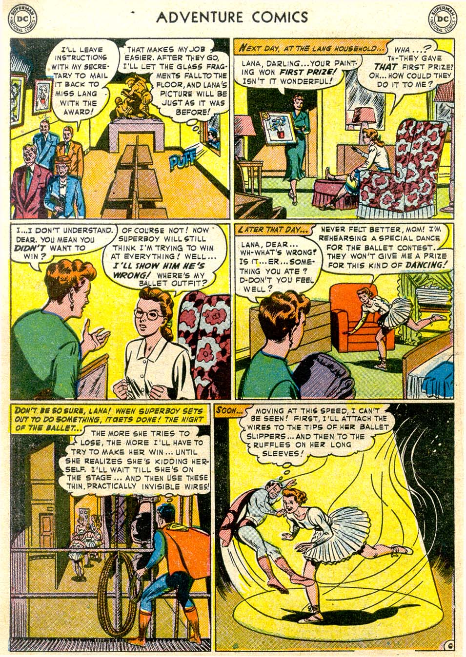 Read online Adventure Comics (1938) comic -  Issue #174 - 8