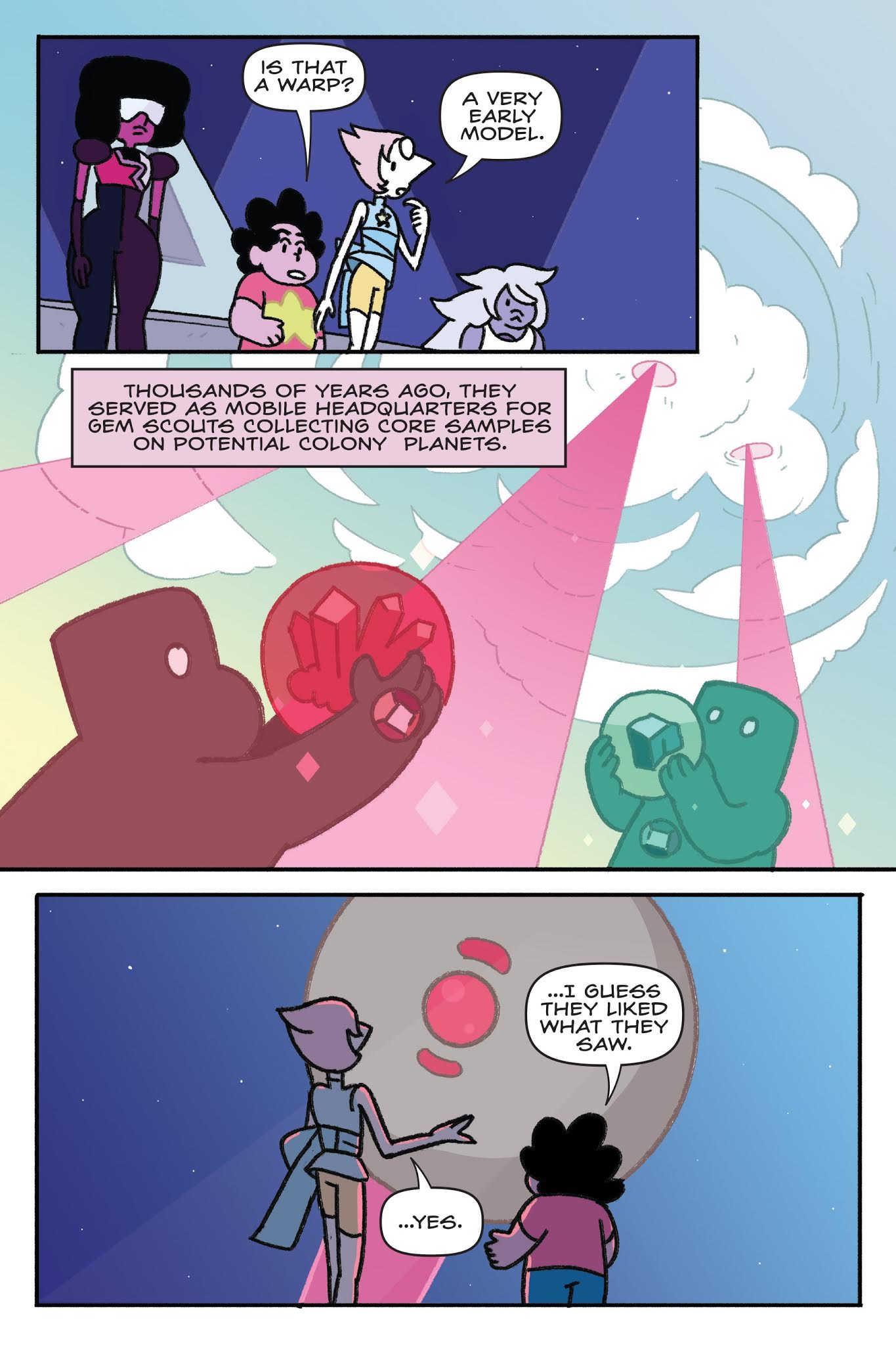 Read online Steven Universe: Anti-Gravity comic -  Issue # TPB - 62