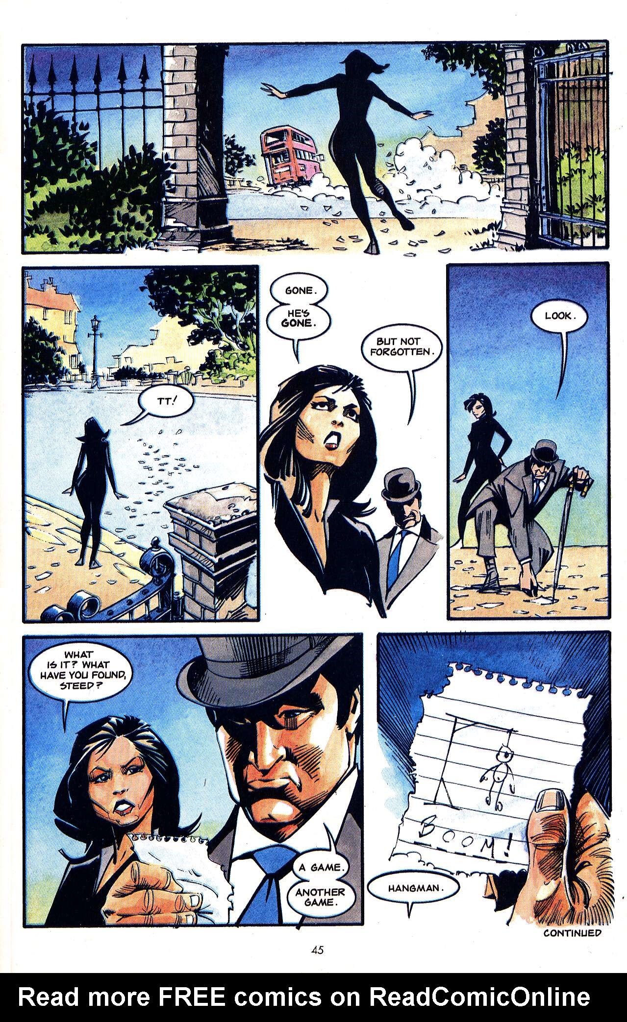 Read online Steed and Mrs. Peel (2012) comic -  Issue #1 - 47