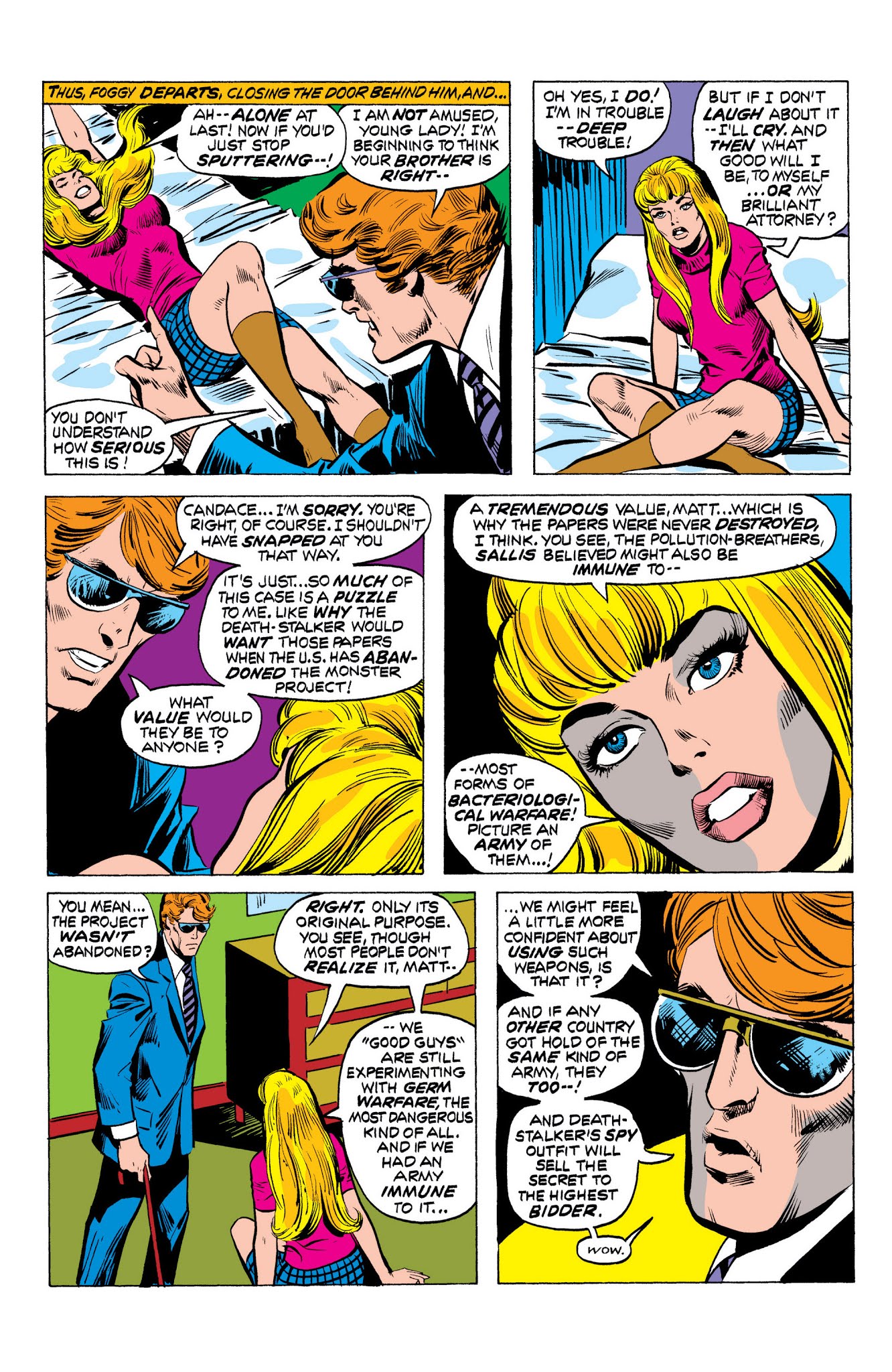 Read online Marvel Masterworks: Daredevil comic -  Issue # TPB 11 (Part 2) - 71