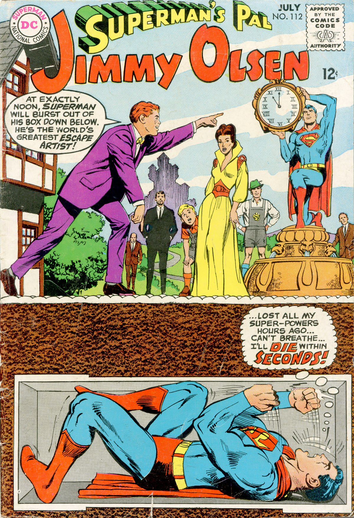 Read online Superman's Pal Jimmy Olsen comic -  Issue #112 - 1