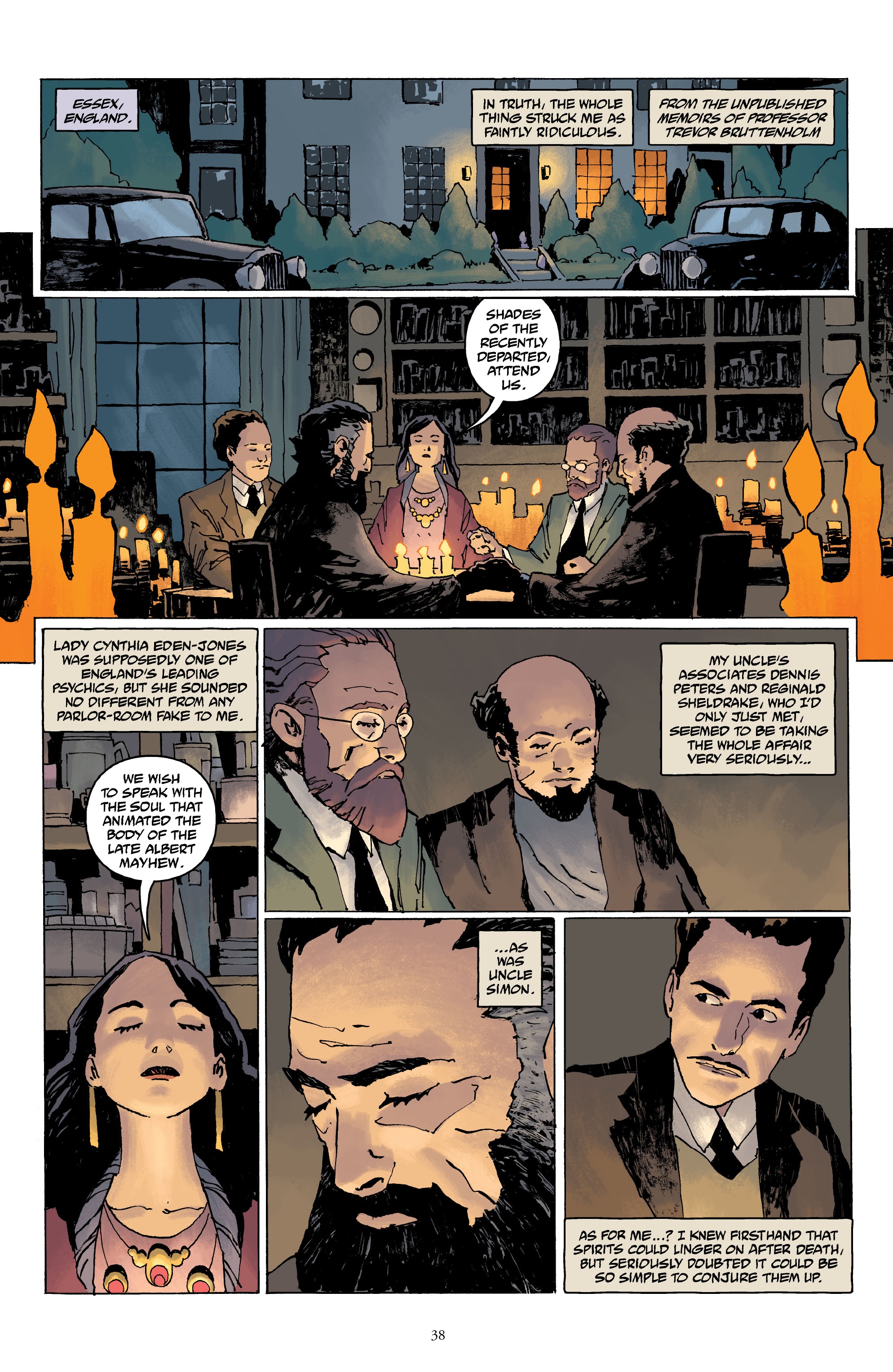 Read online Hellboy Universe: The Secret Histories comic -  Issue # TPB (Part 1) - 38