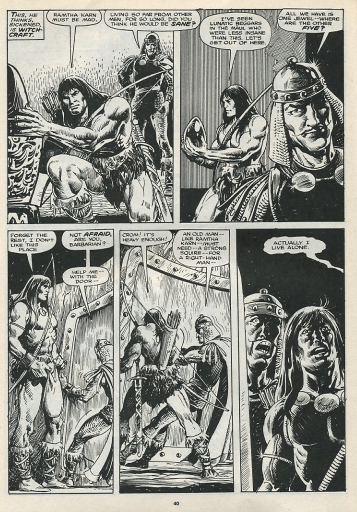 Read online The Savage Sword Of Conan comic -  Issue #174 - 42