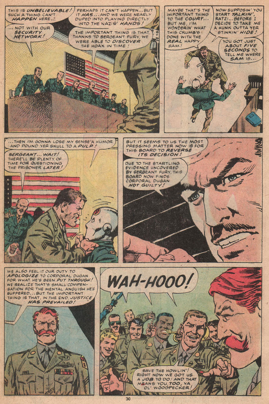 Read online Sgt. Fury comic -  Issue #156 - 31