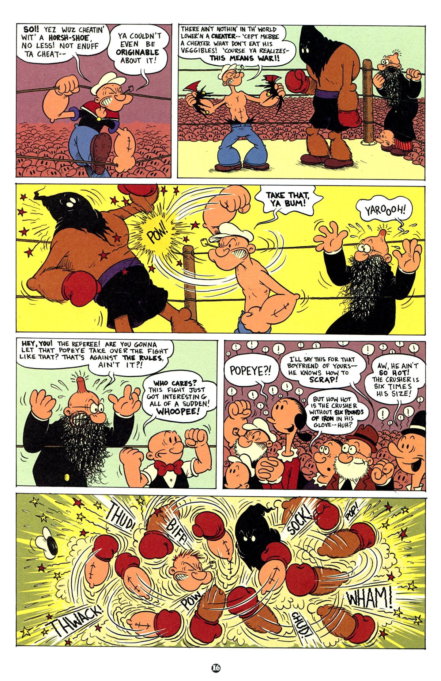 Read online Popeye (2012) comic -  Issue #3 - 18