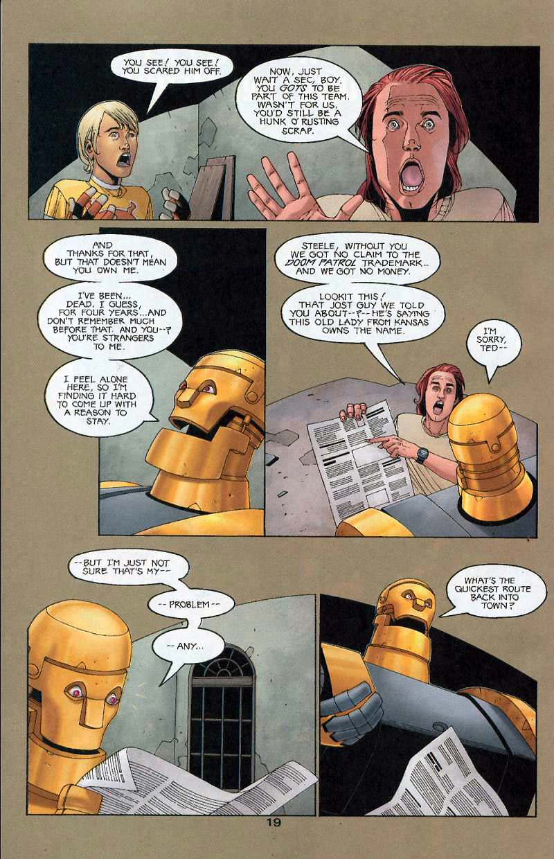 Read online Doom Patrol (2001) comic -  Issue #8 - 19