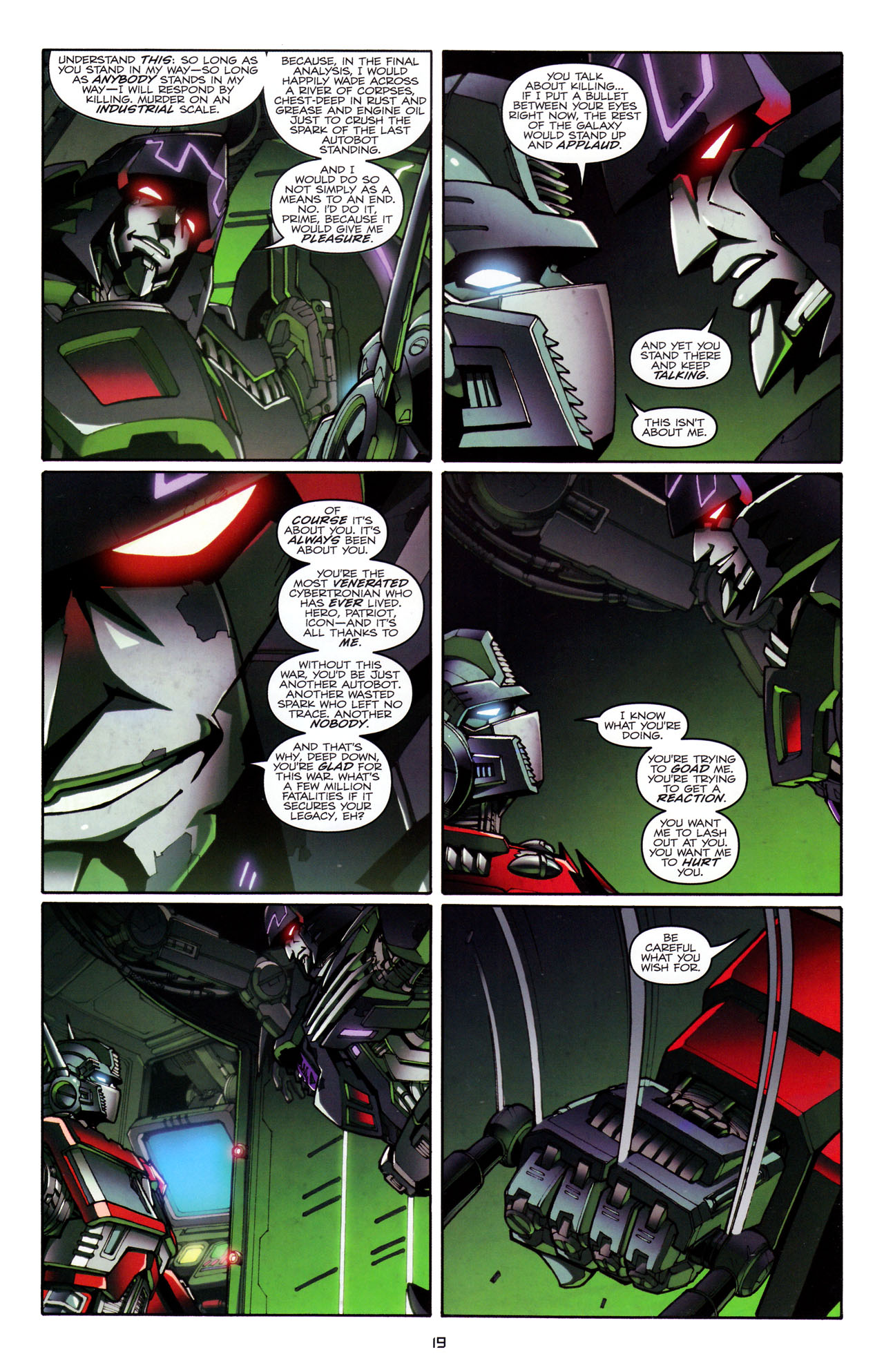 Read online The Transformers (2009) comic -  Issue #22 - 21