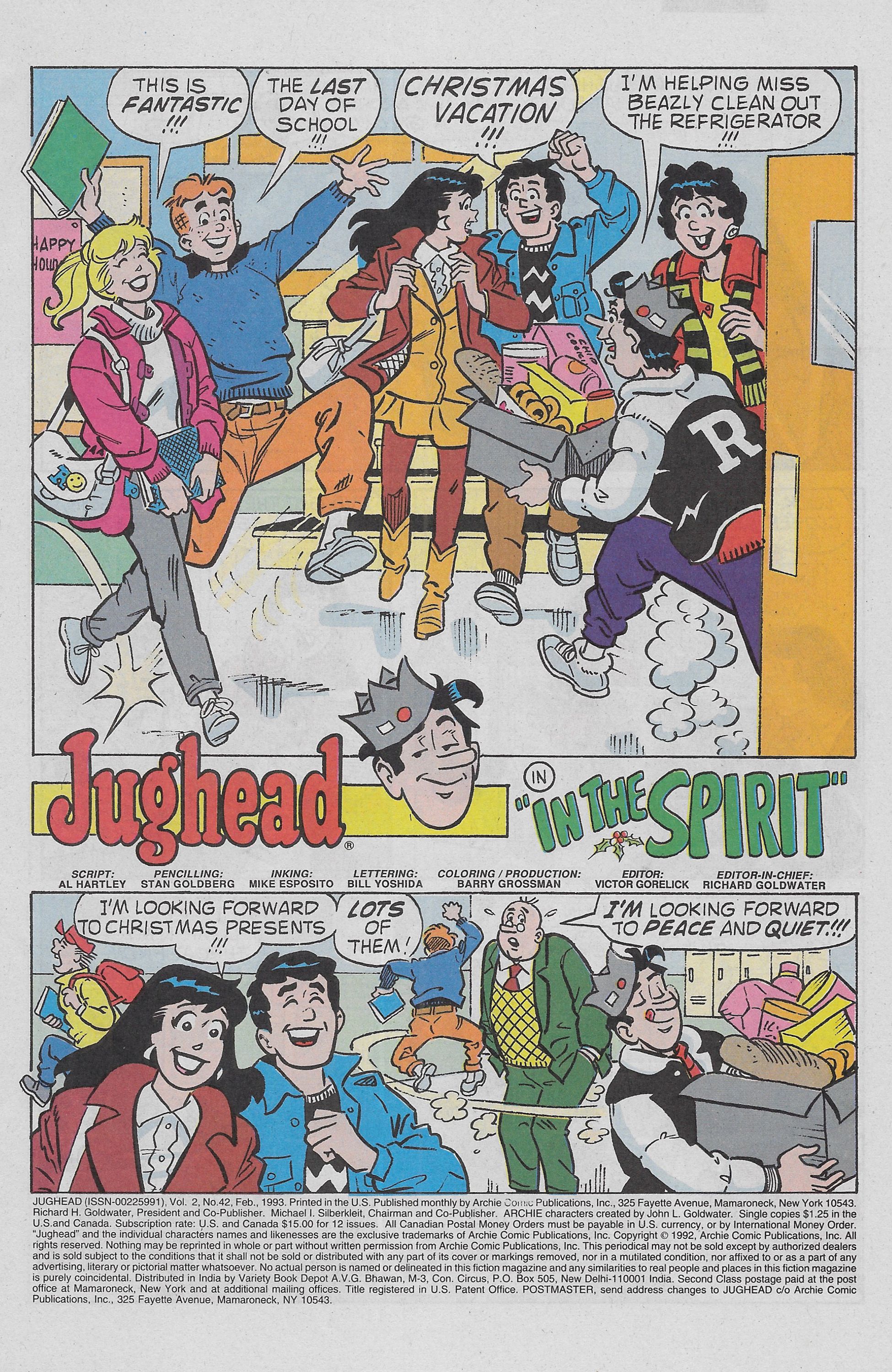 Read online Jughead (1987) comic -  Issue #42 - 3