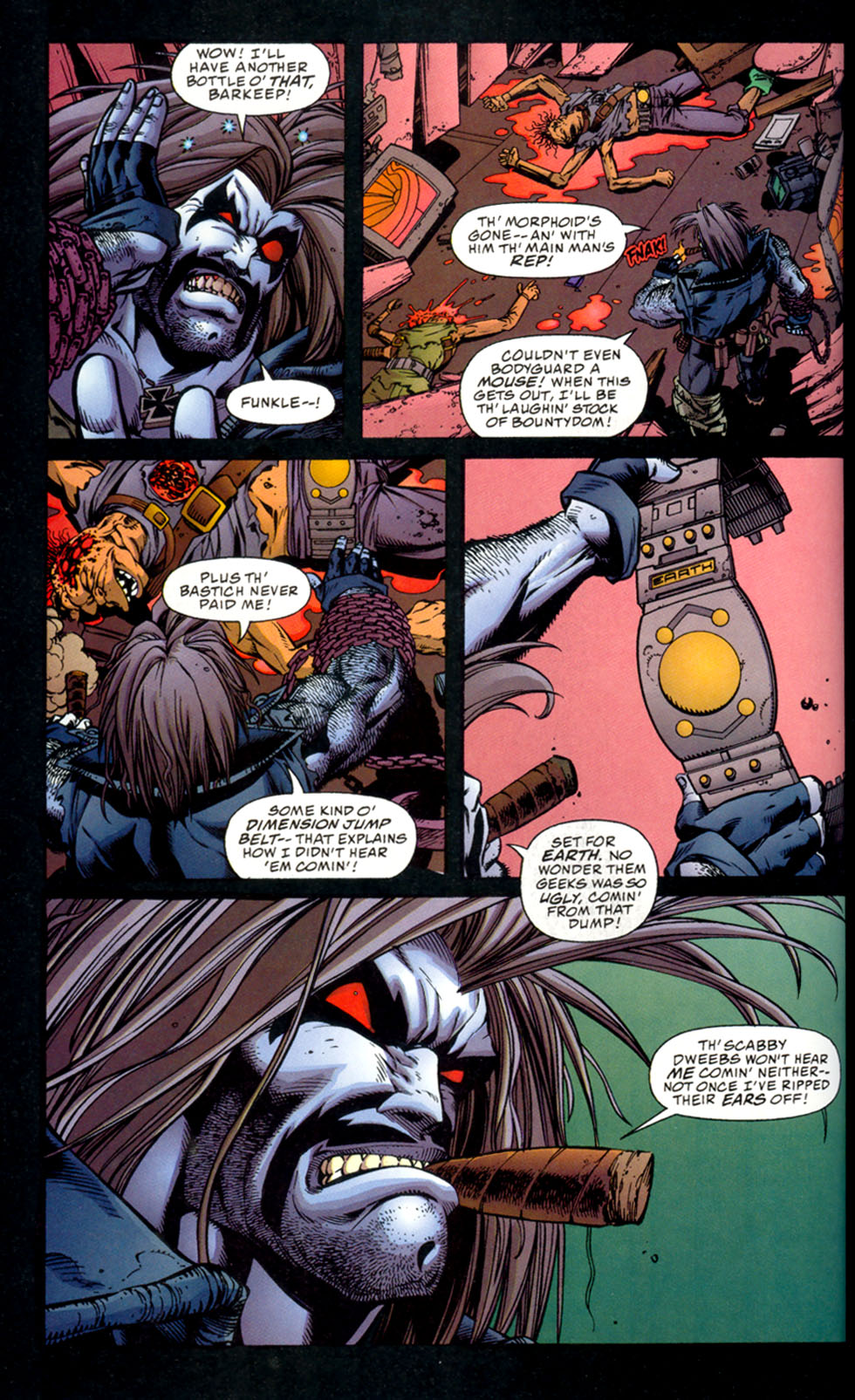 Read online Lobo/Judge Dredd: Psycho Bikers vs. the Mutants From Hell comic -  Issue # Full - 18
