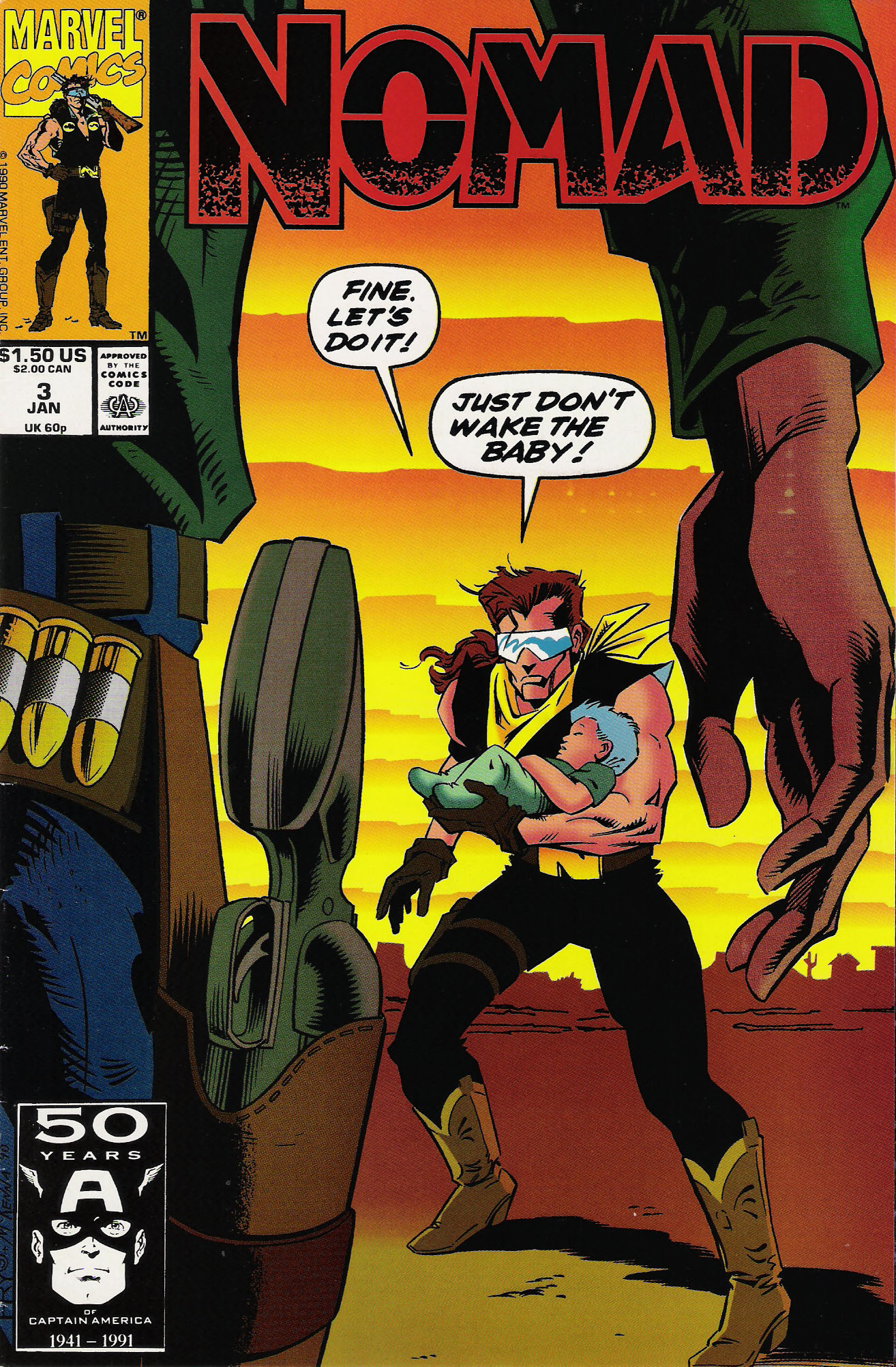 Read online Nomad (1990) comic -  Issue #3 - 1