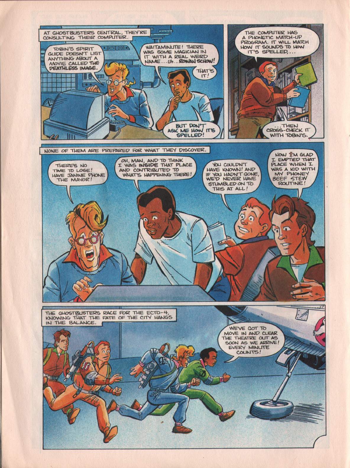 Read online The Real Ghostbusters comic -  Issue #168 - 4