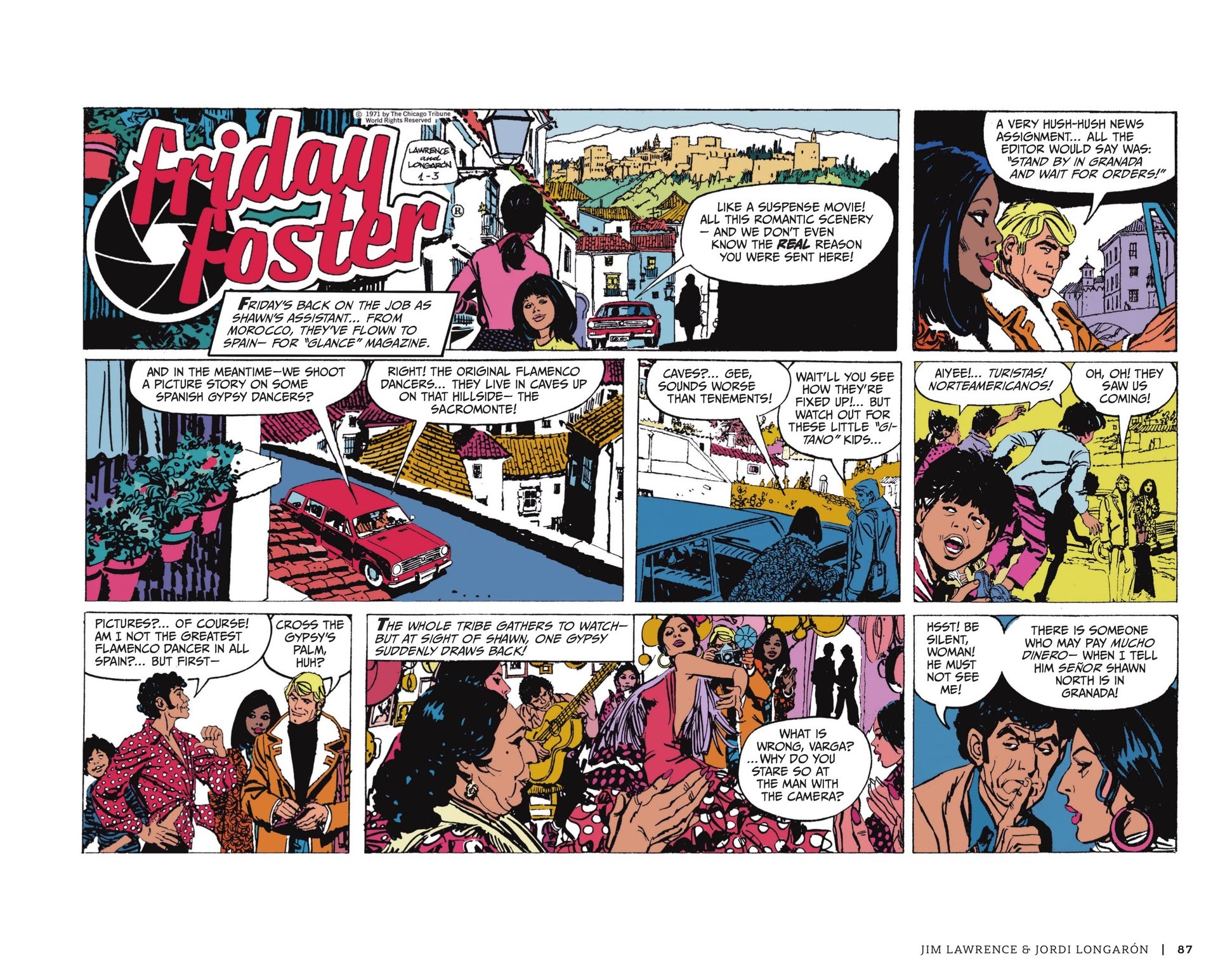 Read online Friday Foster: The Sunday Strips comic -  Issue # TPB (Part 1) - 88