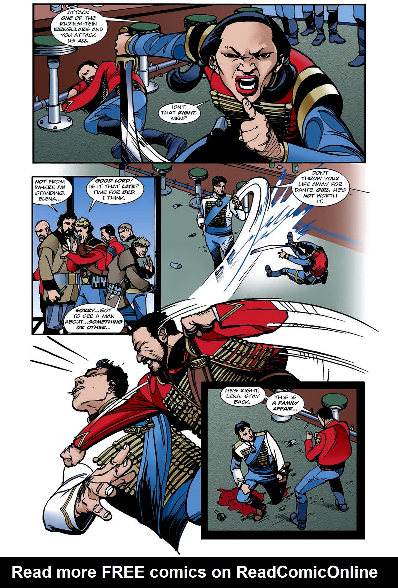 Read online Nikolai Dante comic -  Issue # TPB 4 - 113