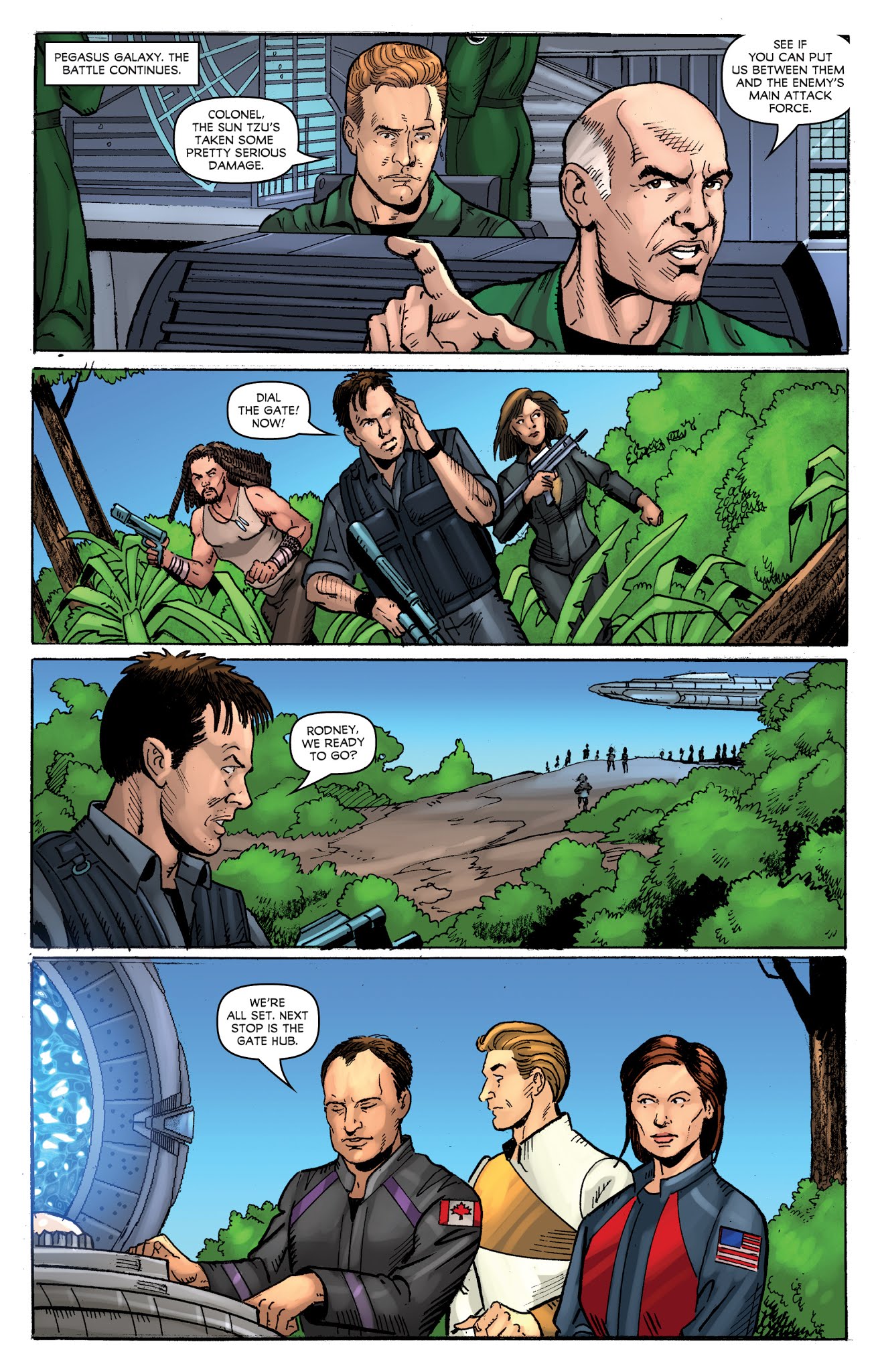 Read online Stargate Atlantis: Singularity comic -  Issue #3 - 9