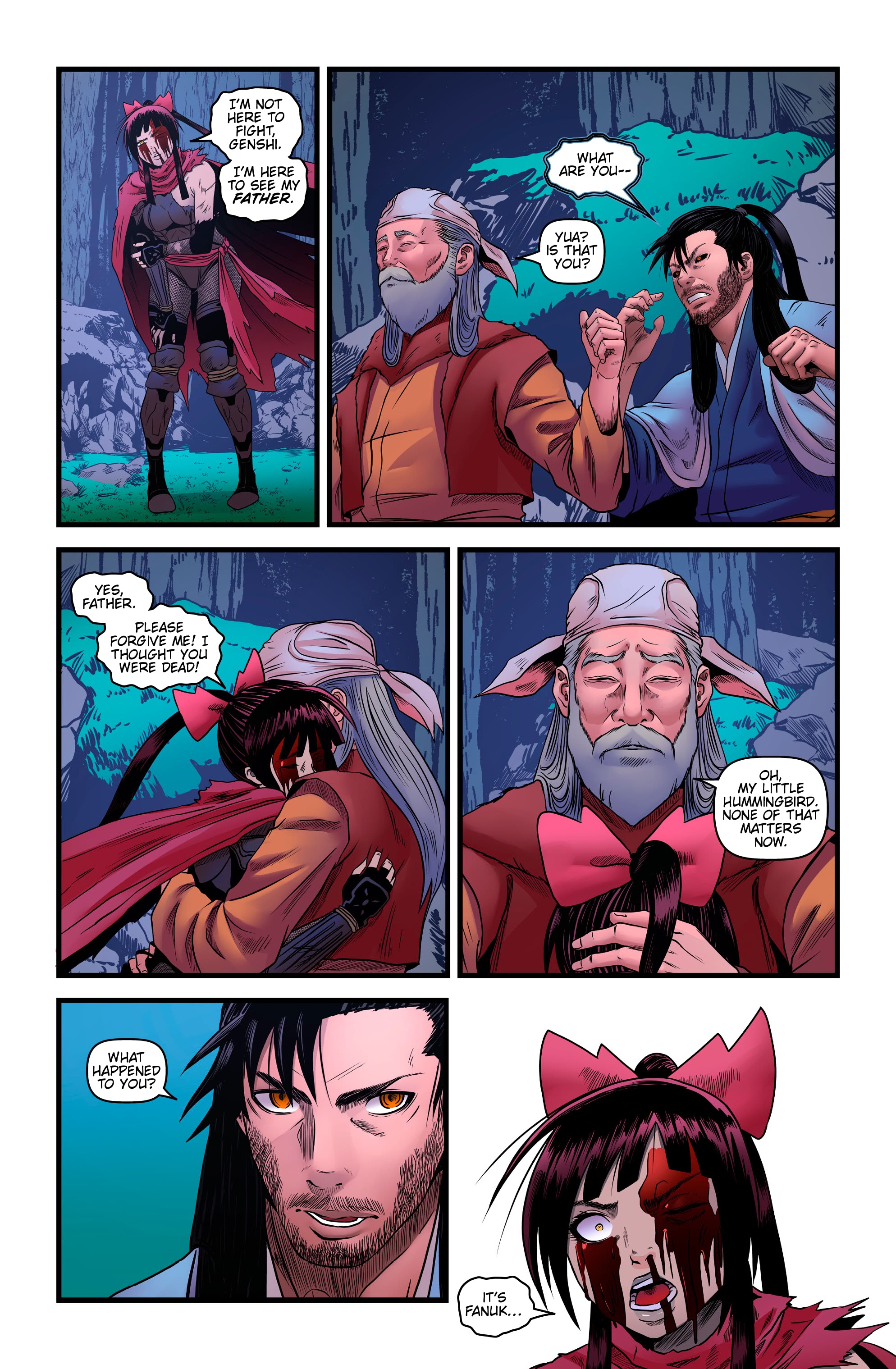 Read online Honor and Curse comic -  Issue #11 - 17