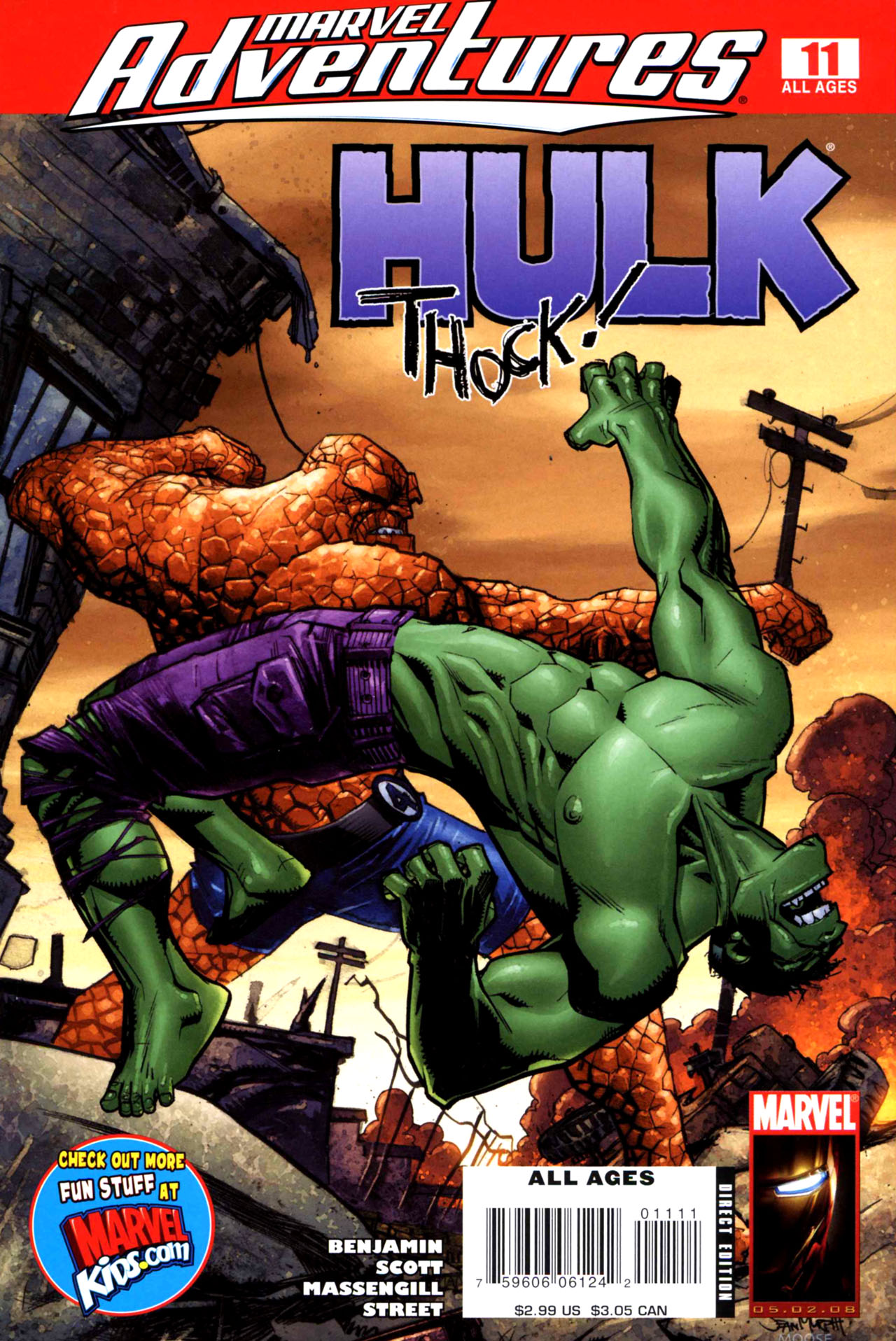 Read online Marvel Adventures Hulk comic -  Issue #11 - 1