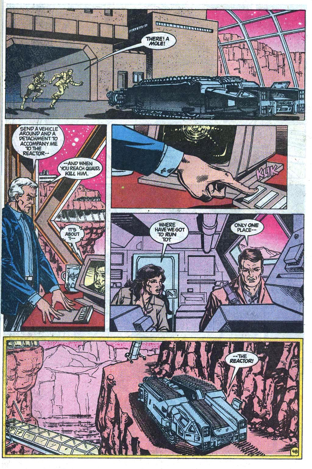 Read online Total Recall (1990) comic -  Issue # Full - 49