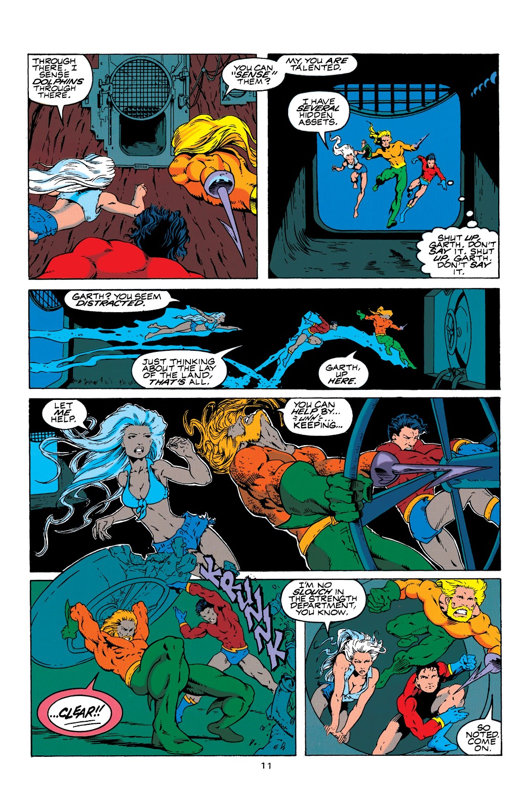 Aquaman (1994) Issue #4 #10 - English 12