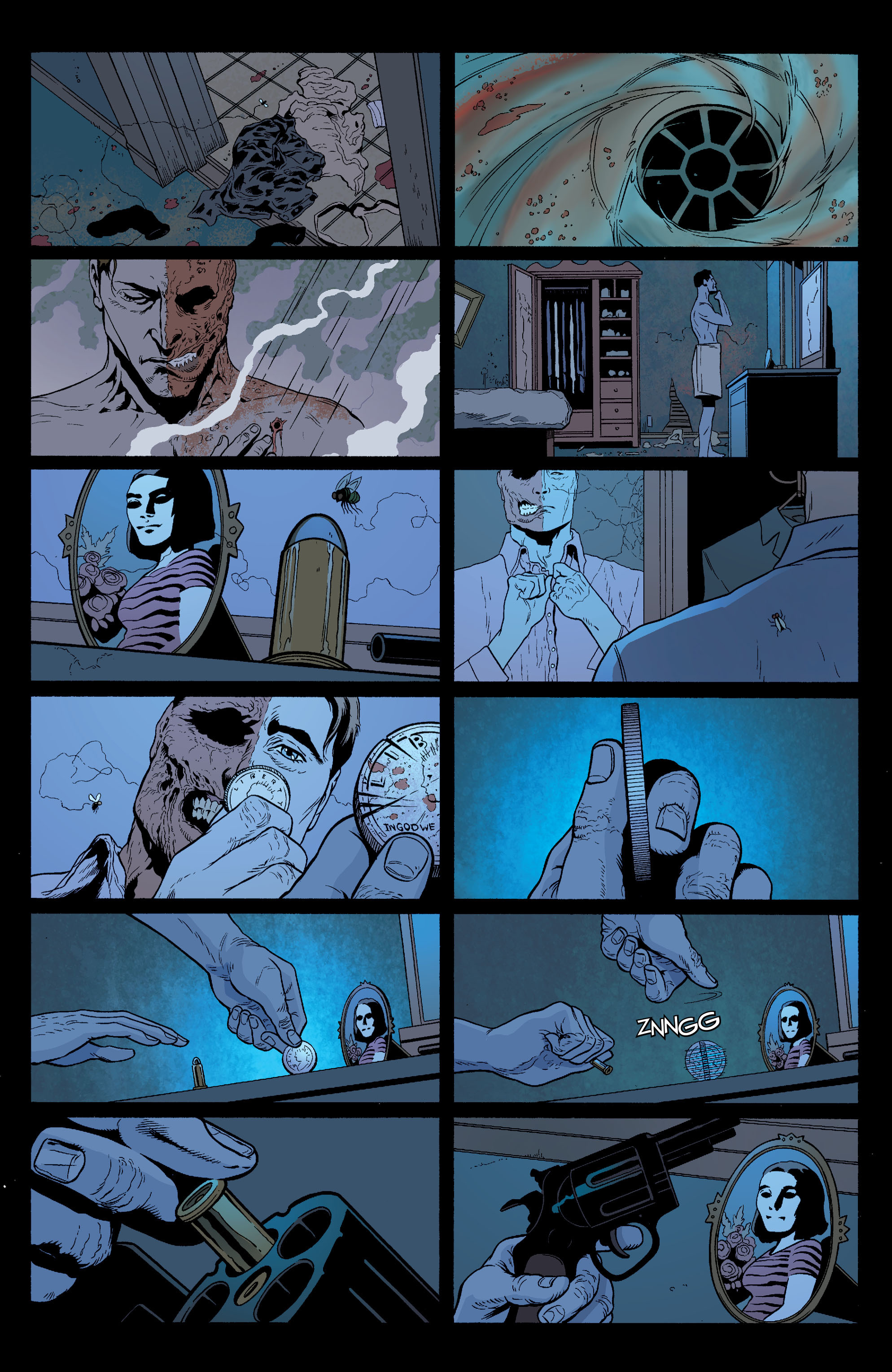 Read online Batman and Robin (2011) comic -  Issue #28 - Batman and Two-Face - 17