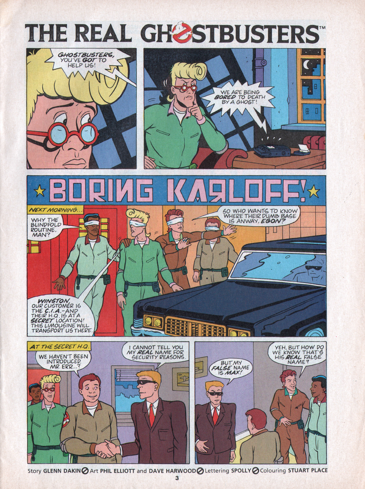 Read online The Real Ghostbusters comic -  Issue #79 - 3
