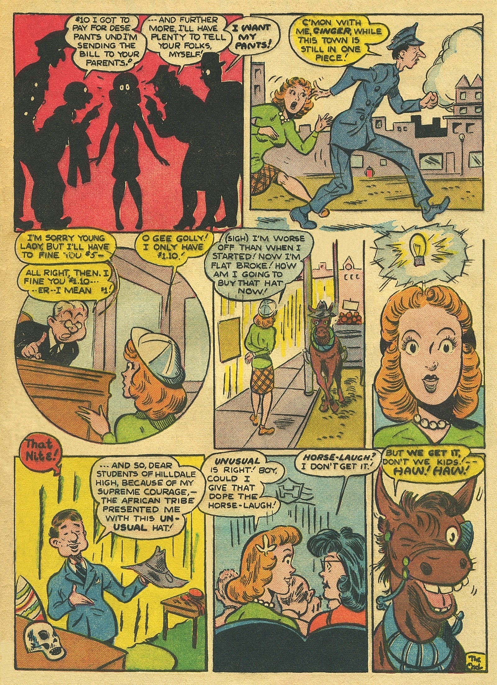 Read online Suzie Comics comic -  Issue #49 - 49