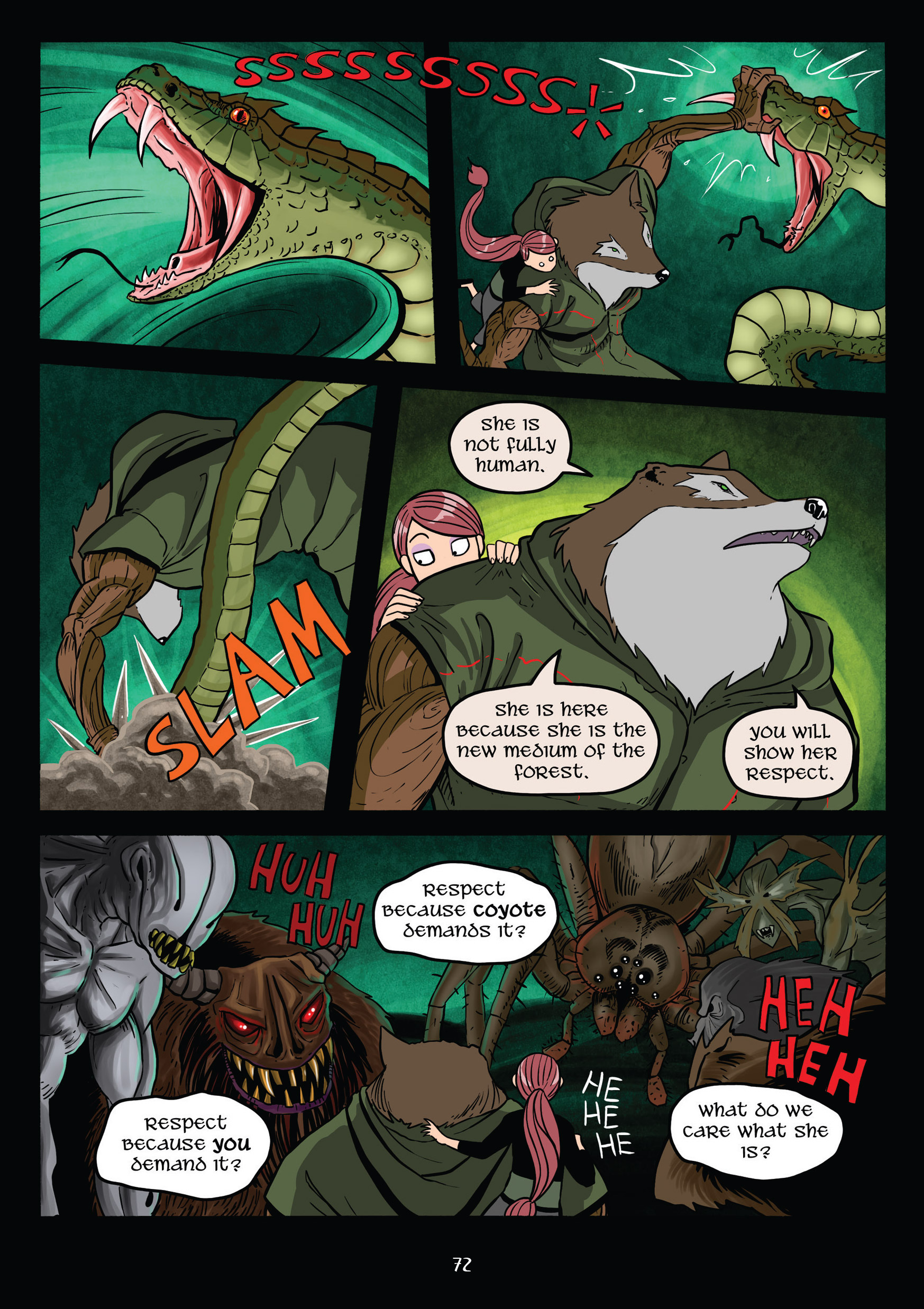 Read online Gunnerkrigg Court comic -  Issue # TPB 5 (Part 1) - 72