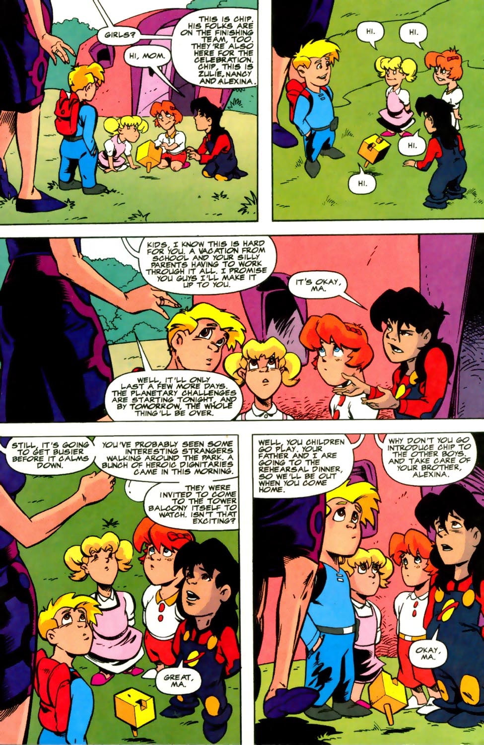 Read online Young Heroes in Love comic -  Issue #1000000 - 8