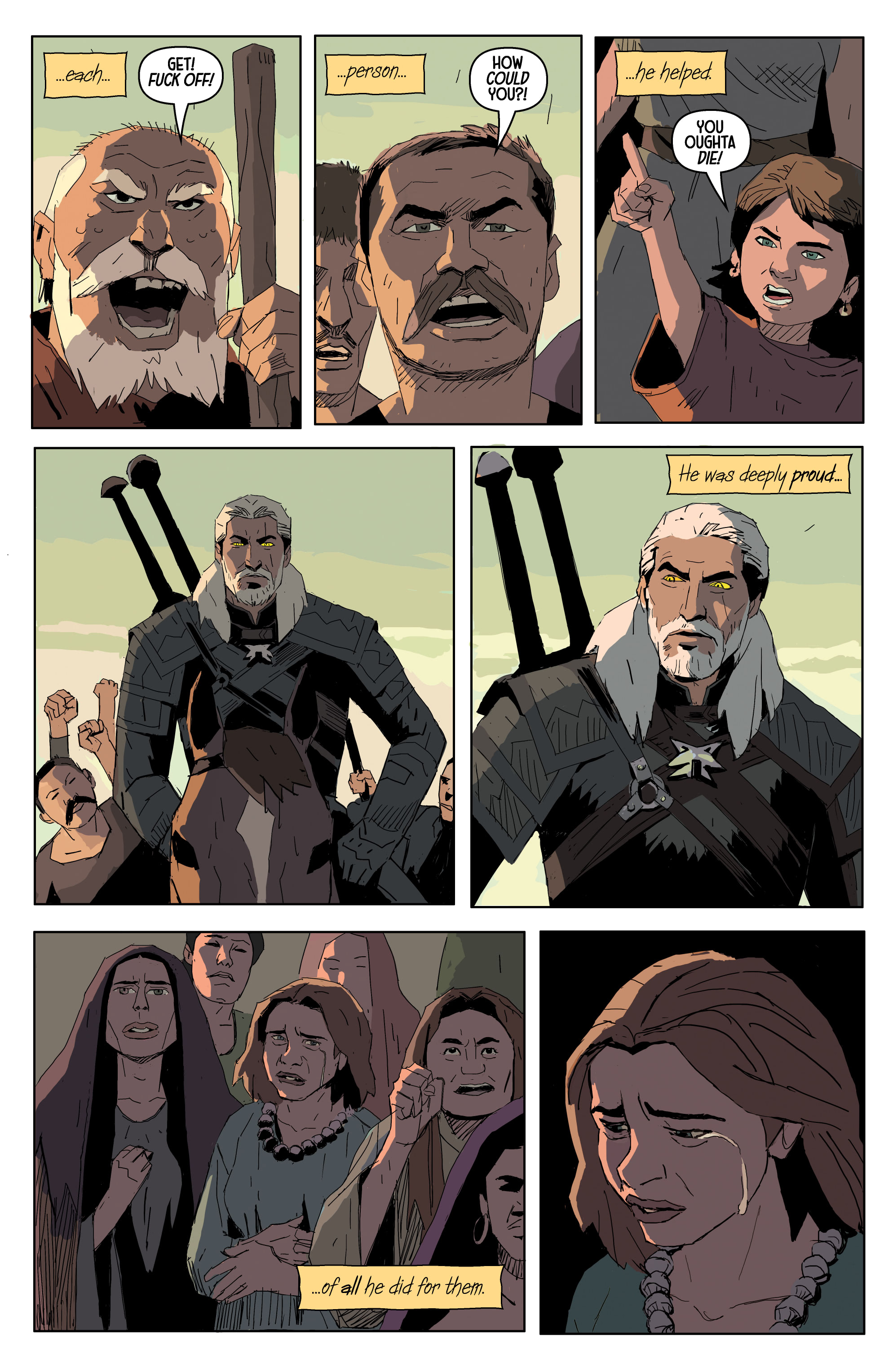 Read online The Witcher: Fading Memories comic -  Issue #3 - 7