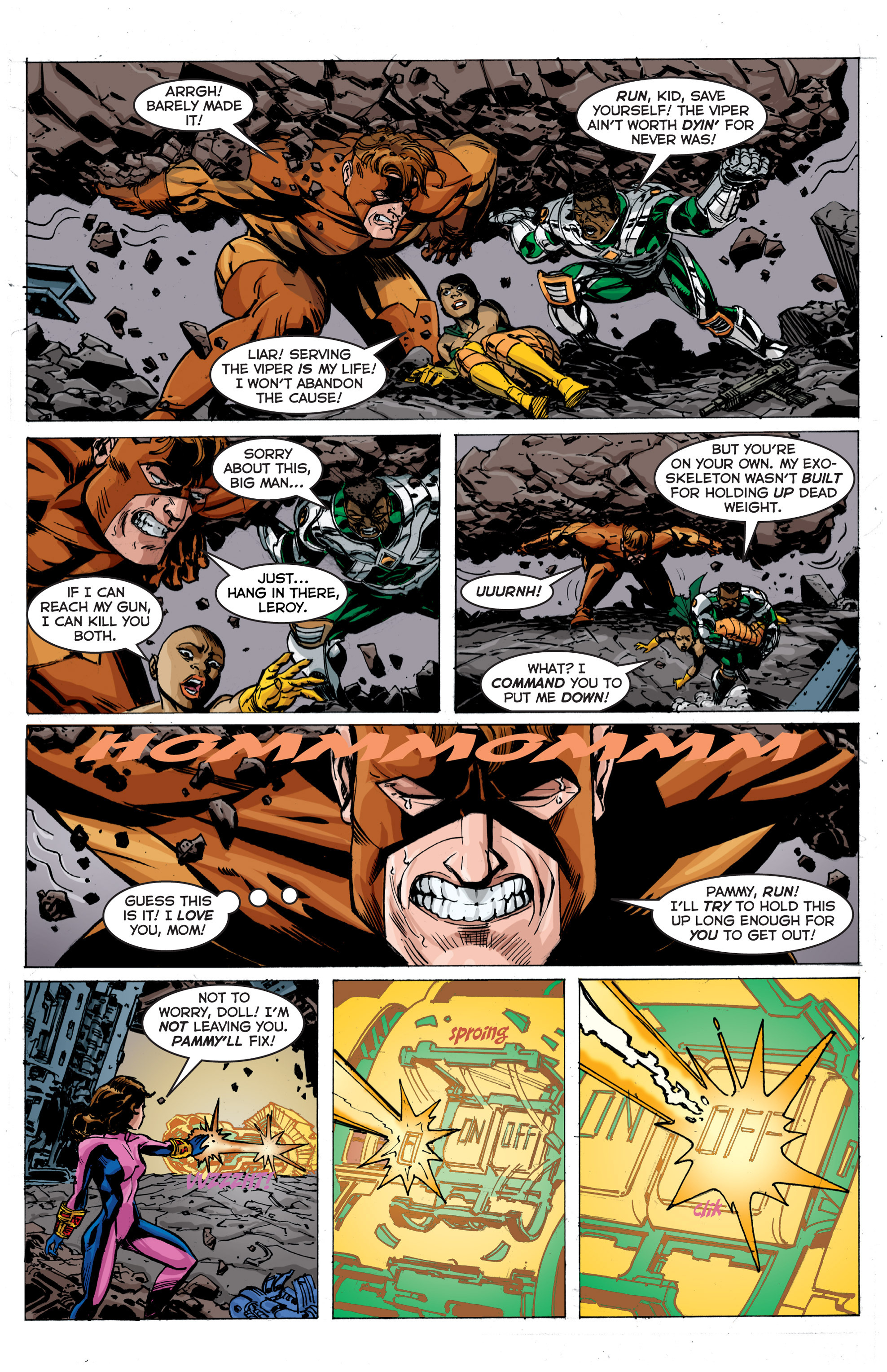 Read online Heroic Spotlight comic -  Issue #17 - 16