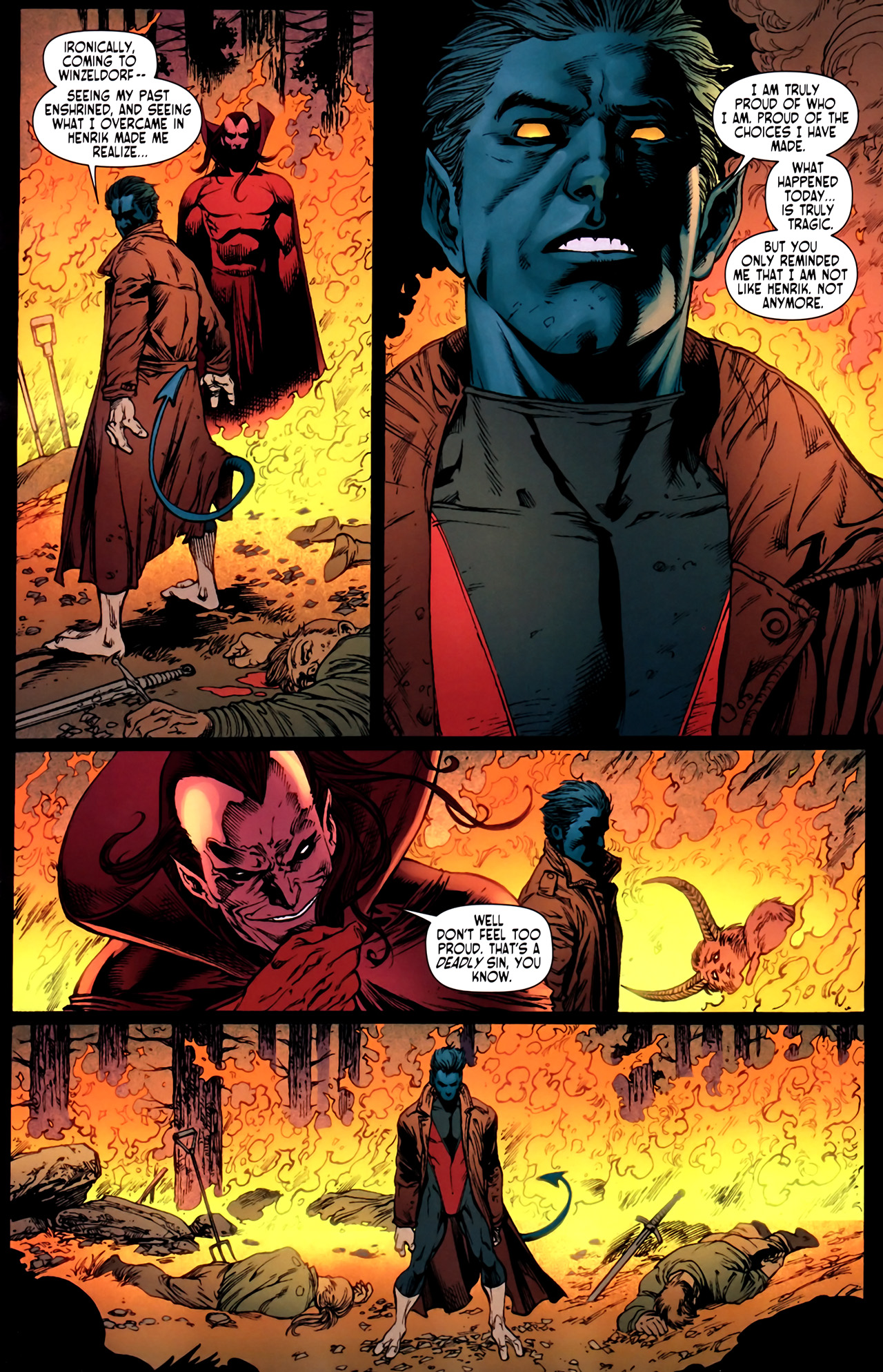 Read online X-Men: Manifest Destiny Nightcrawler comic -  Issue # Full - 30