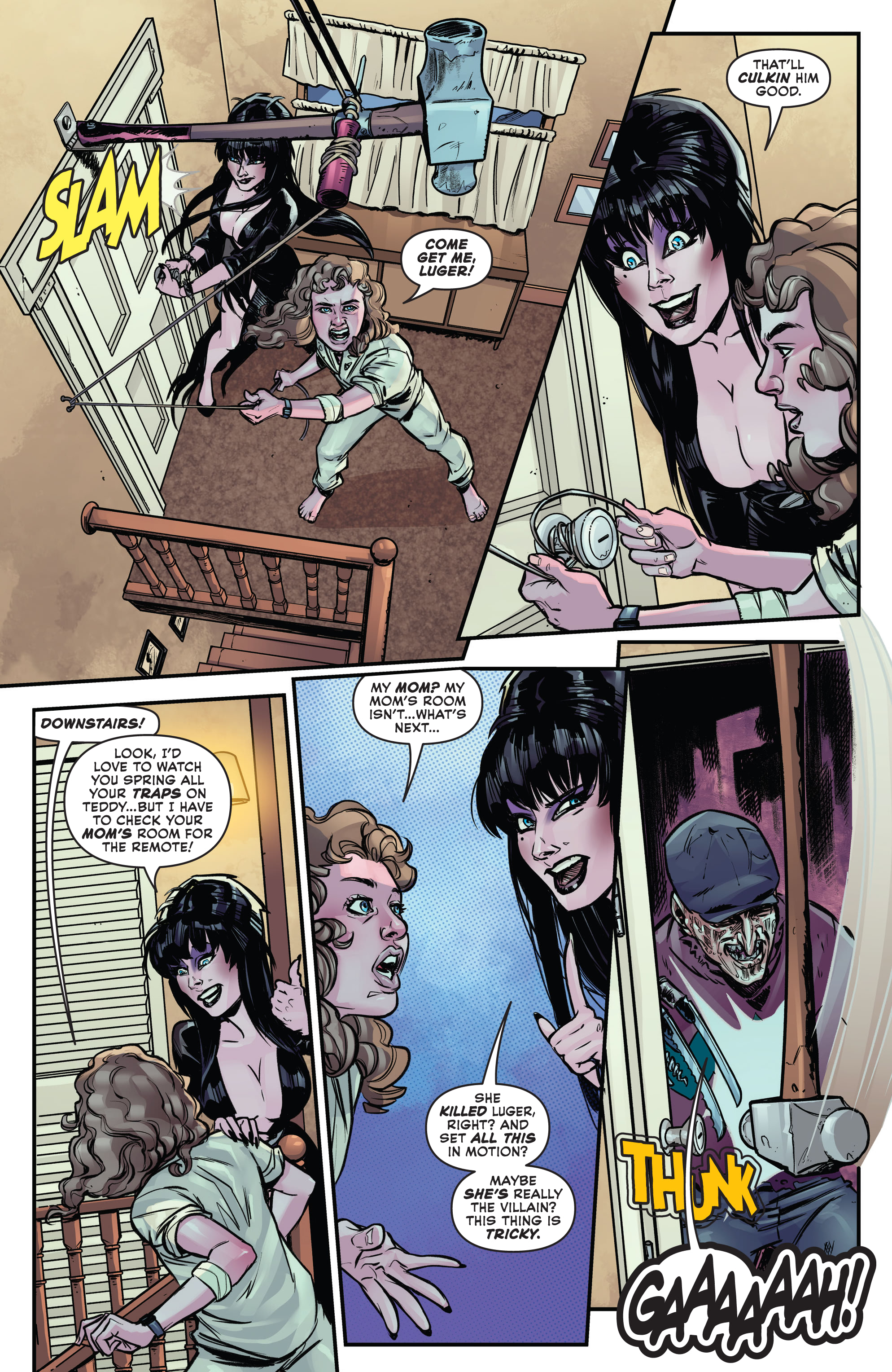 Read online Elvira in Horrorland comic -  Issue #4 - 11
