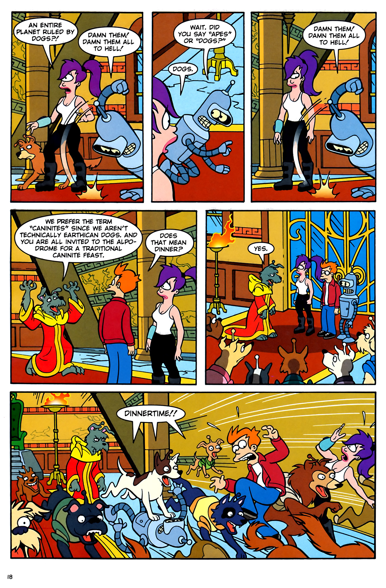 Read online Futurama Comics comic -  Issue #42 - 14