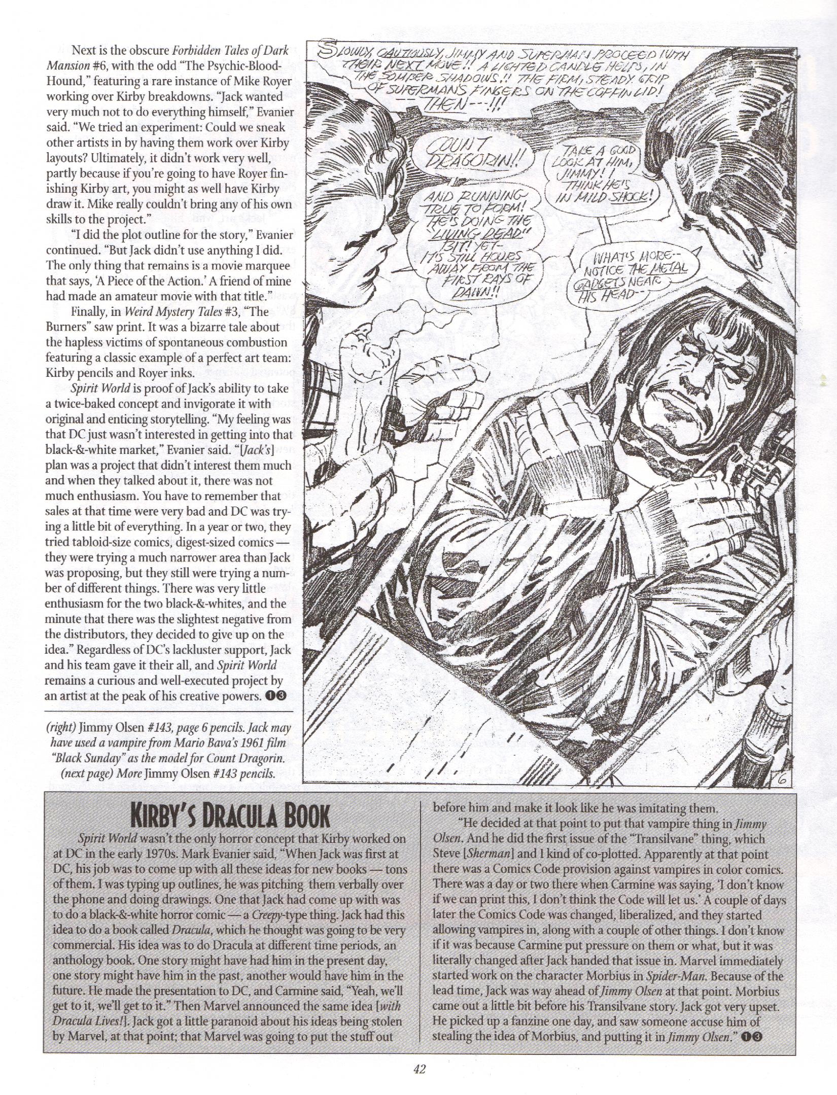 Read online The Jack Kirby Collector comic -  Issue #13 - 42