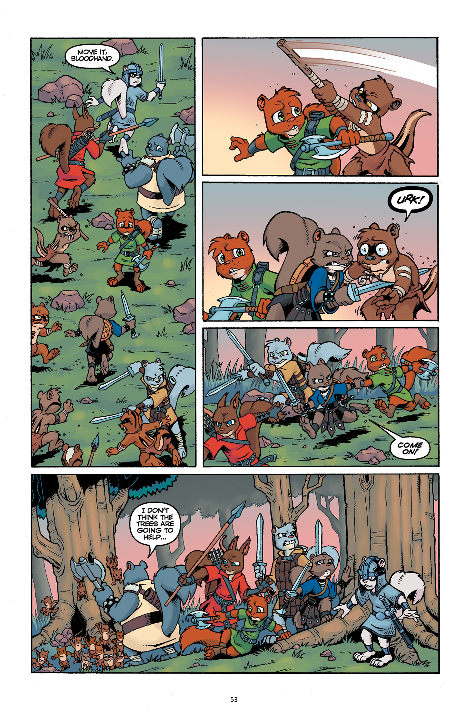 Read online Sons of Ashgard: Ill Met in Elmgard comic -  Issue # TPB (Part 1) - 54