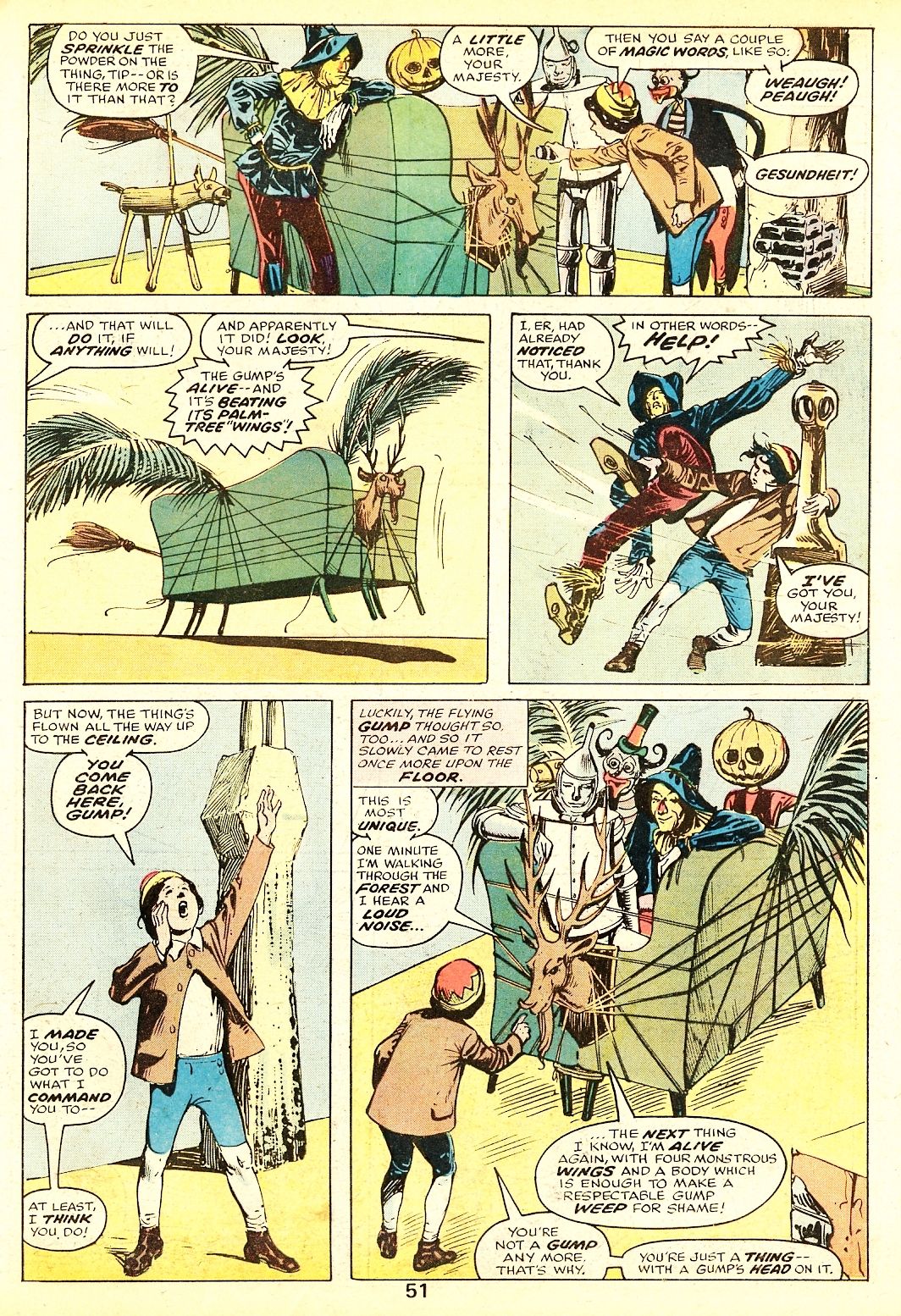 Read online Marvel Treasury of Oz featuring the Marvelous Land of Oz comic -  Issue # Full - 50