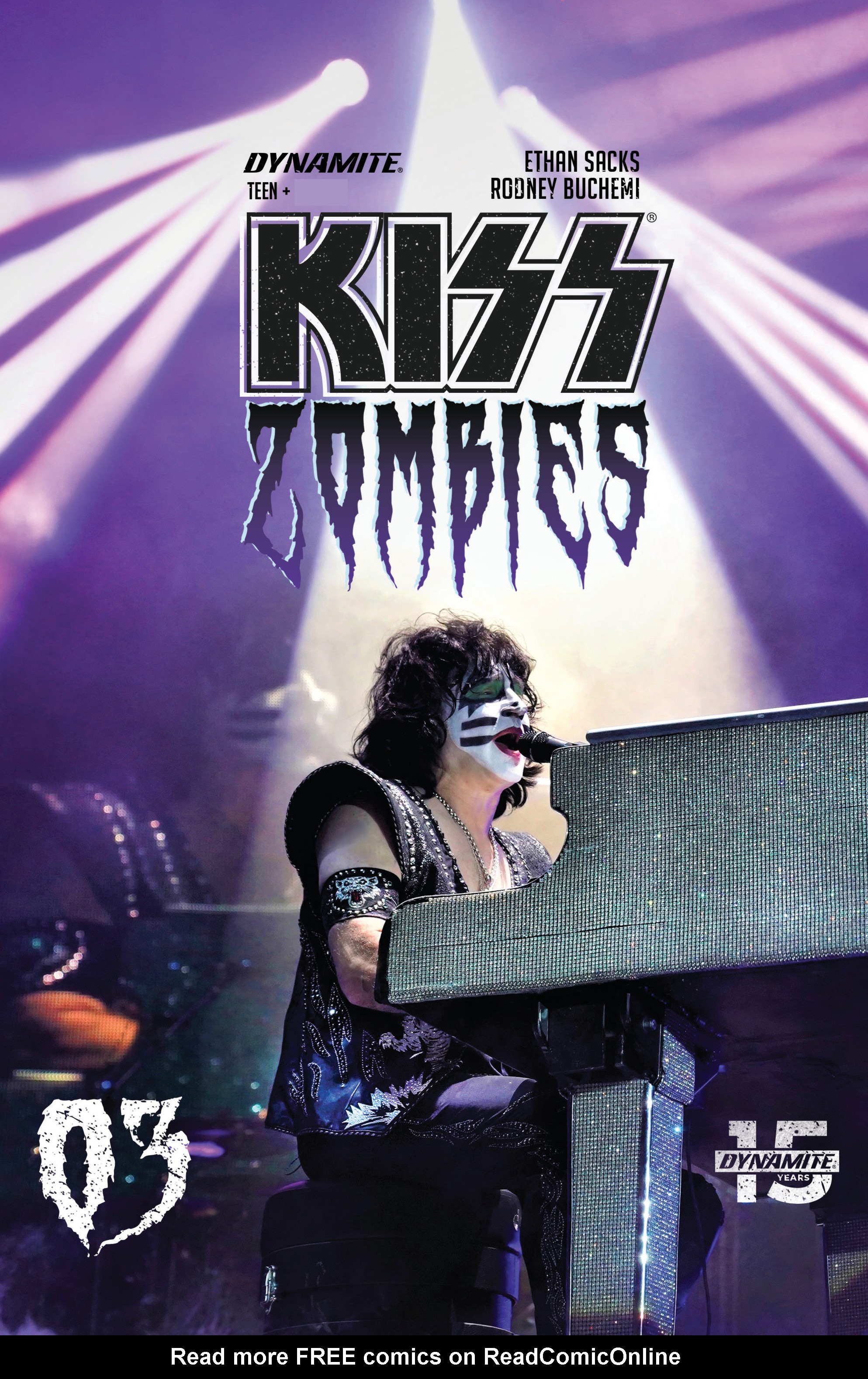 Read online Kiss: Zombies comic -  Issue #3 - 4
