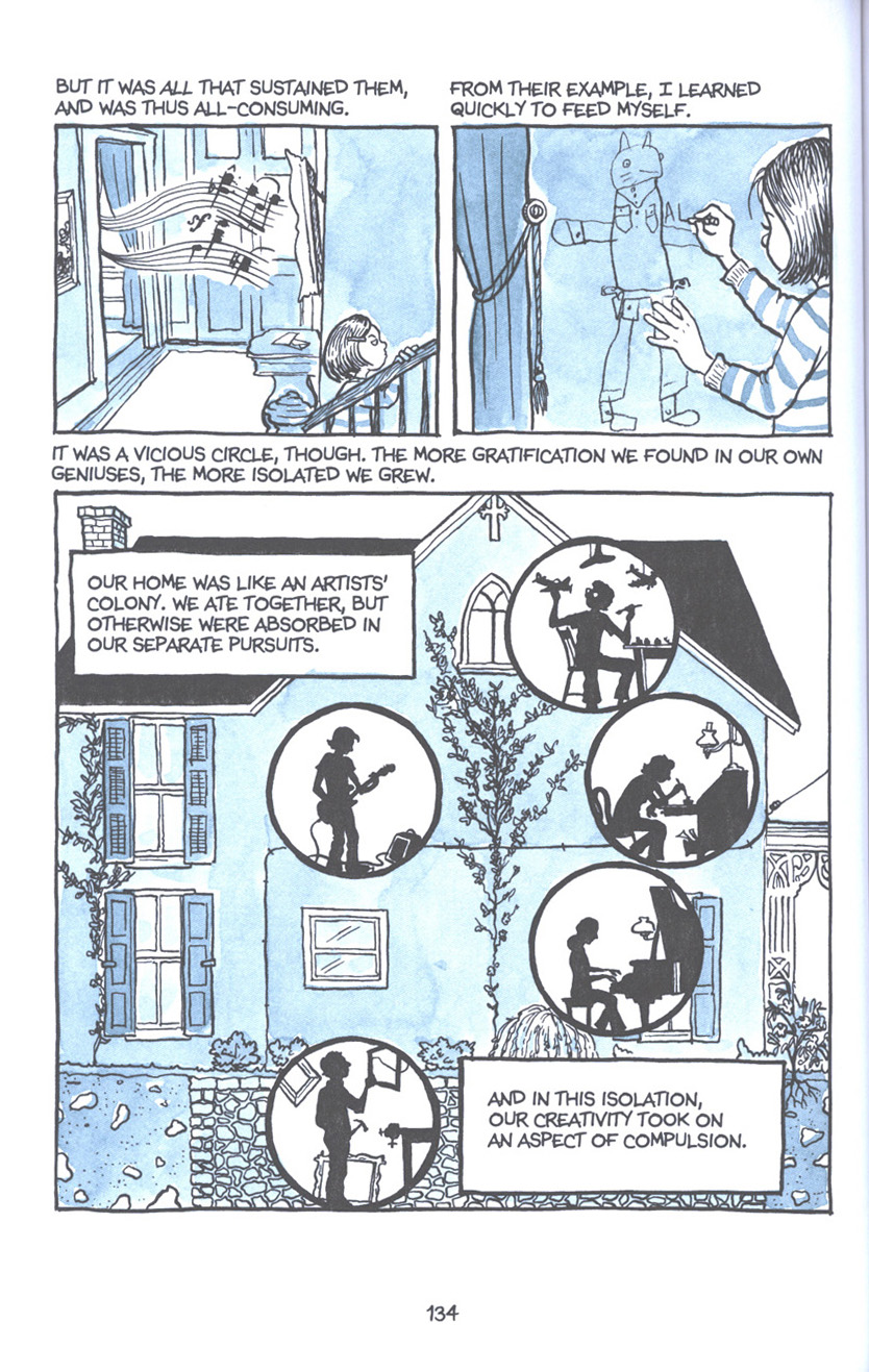 Read online Fun Home: A Family Tragicomic comic -  Issue # TPB - 140