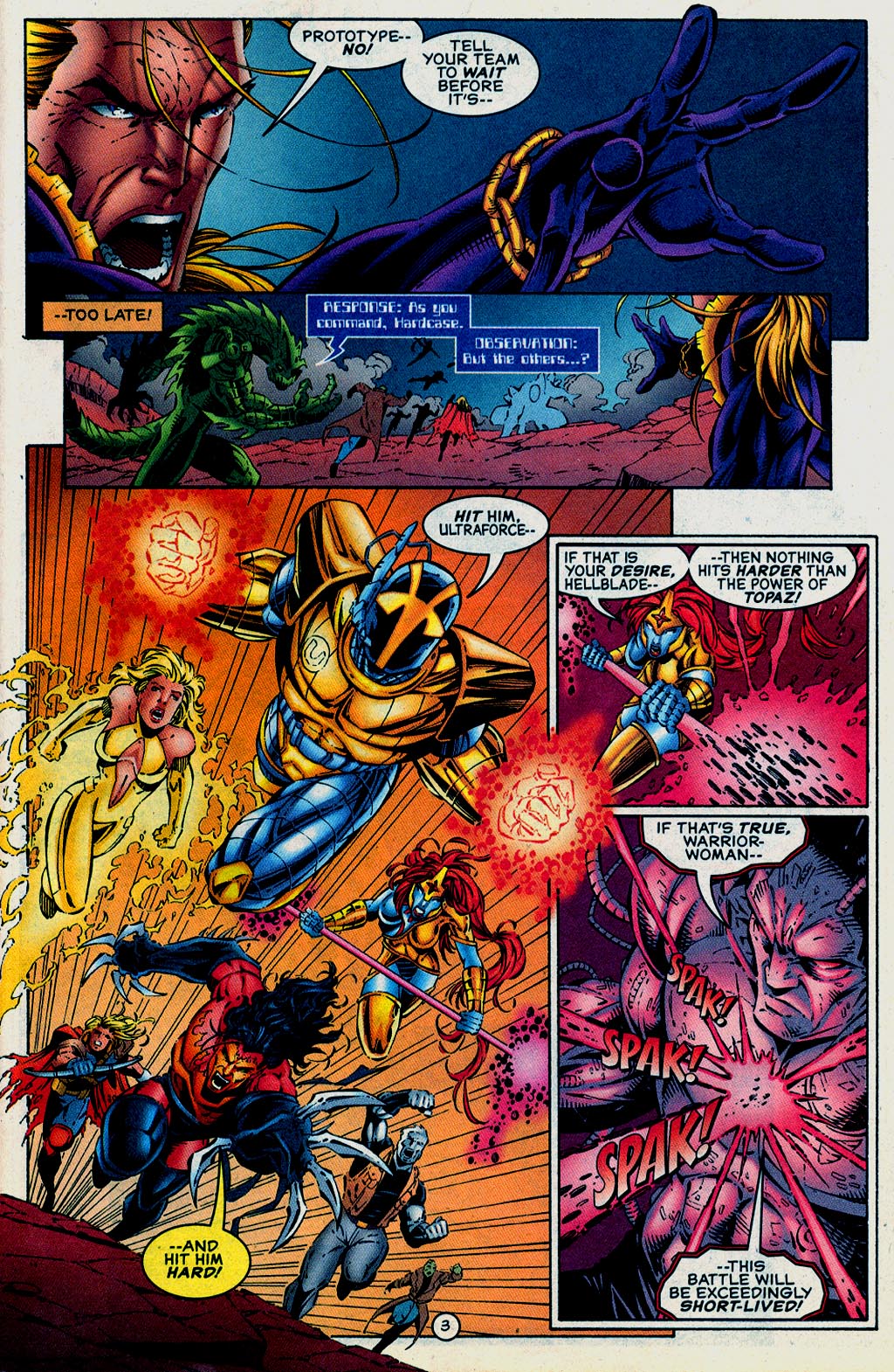 Read online UltraForce (1995) comic -  Issue #15 - 4