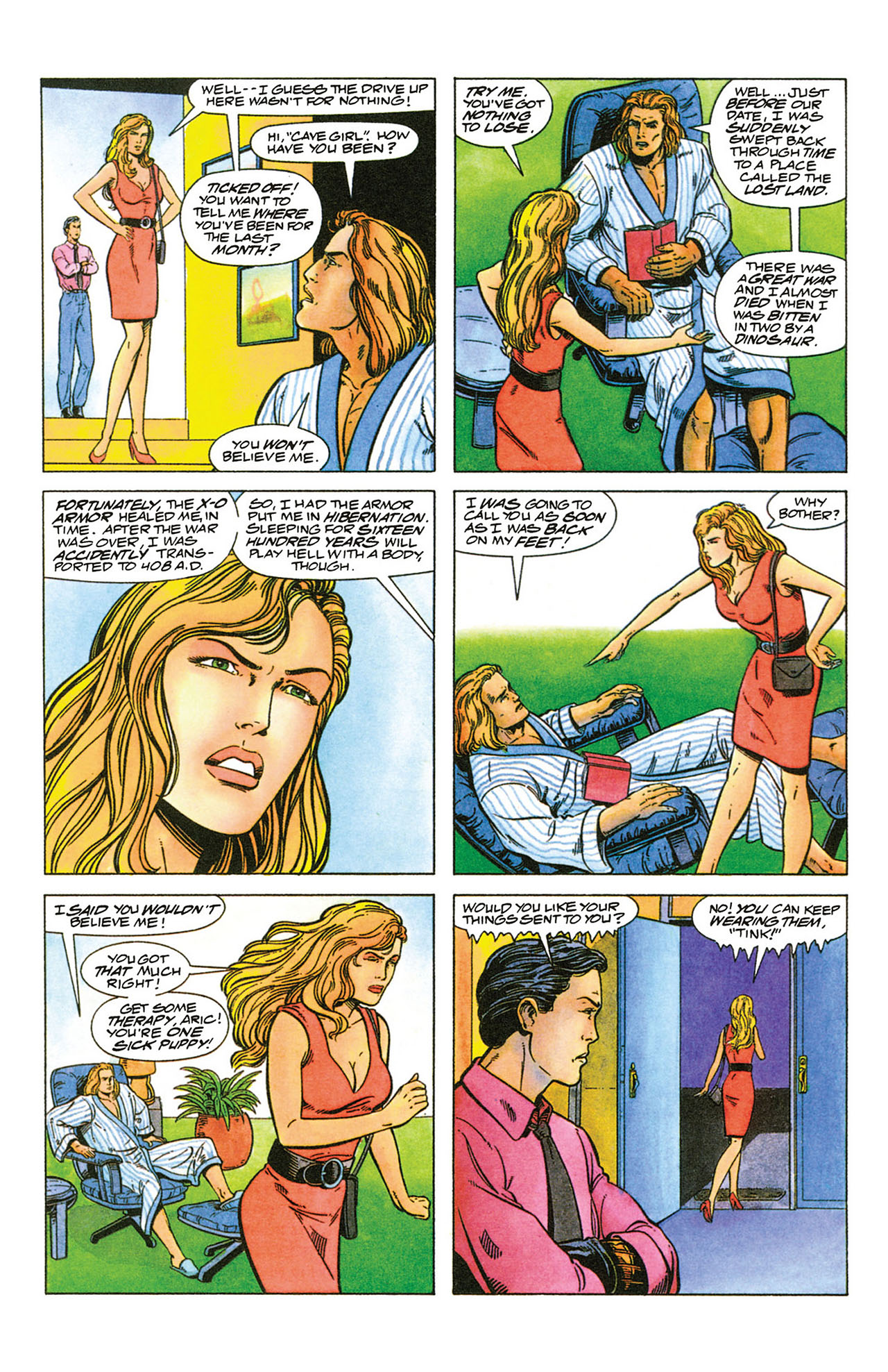 Read online X-O Manowar (1992) comic -  Issue #10 - 17