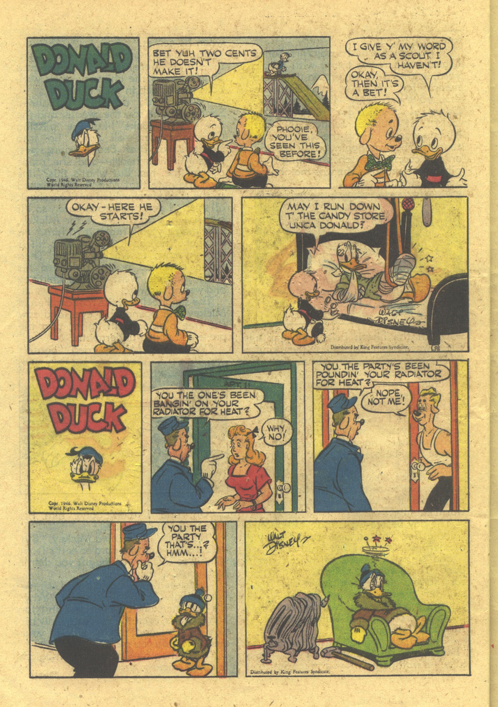 Read online Walt Disney's Comics and Stories comic -  Issue #124 - 36