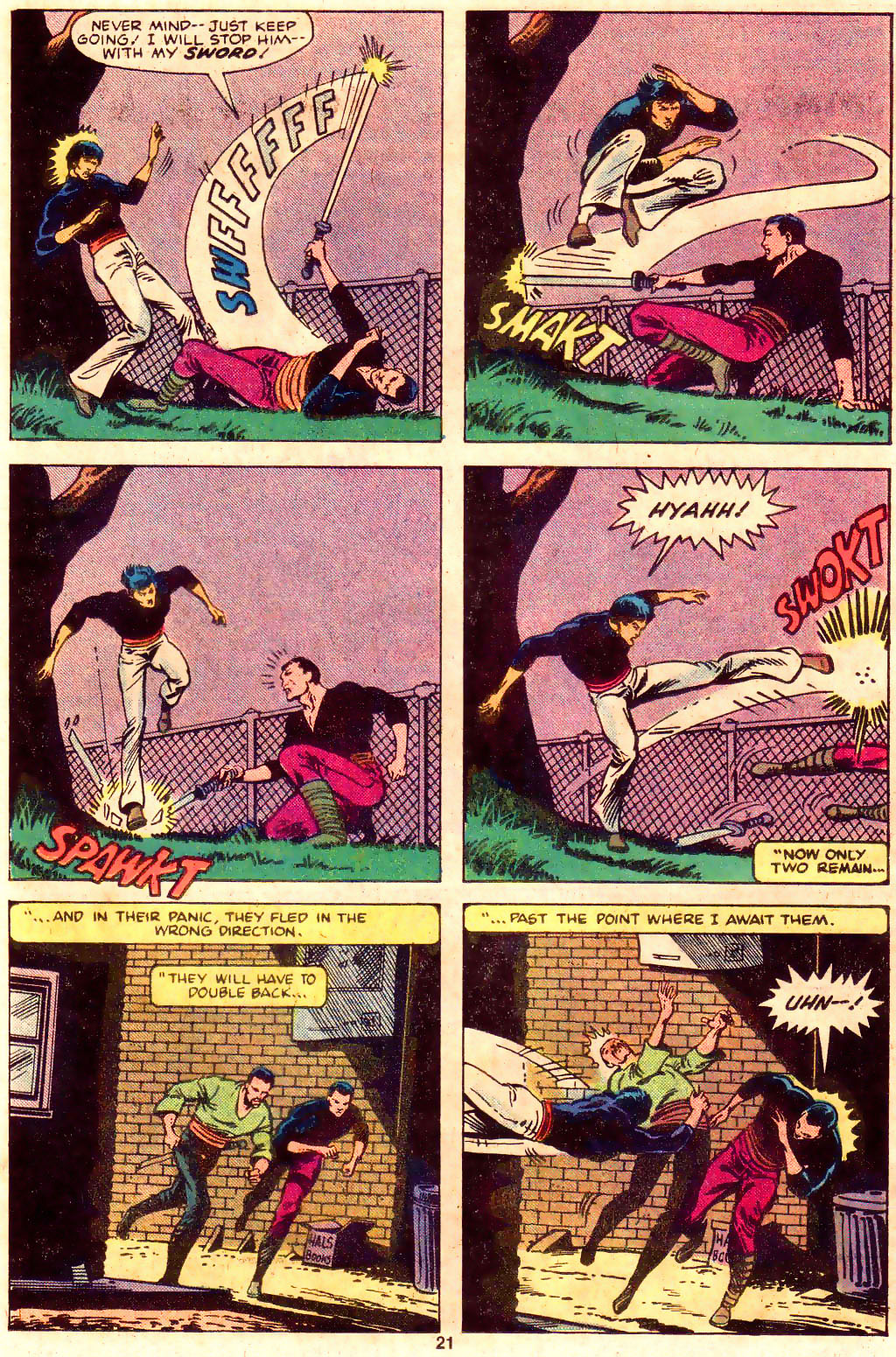Read online Master of Kung Fu (1974) comic -  Issue #101 - 17