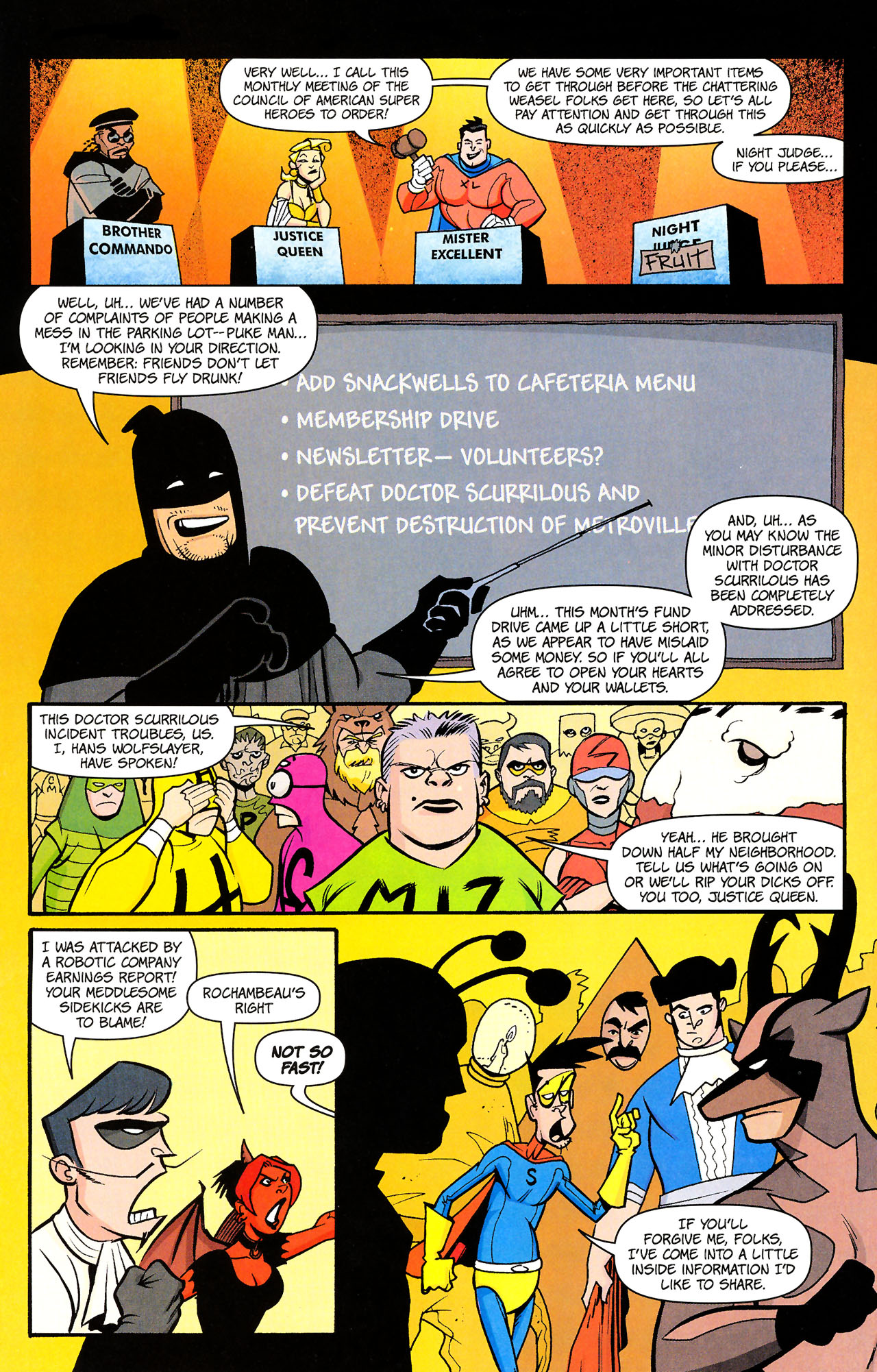 Read online Paul Jenkins' Sidekick comic -  Issue #5 - 12