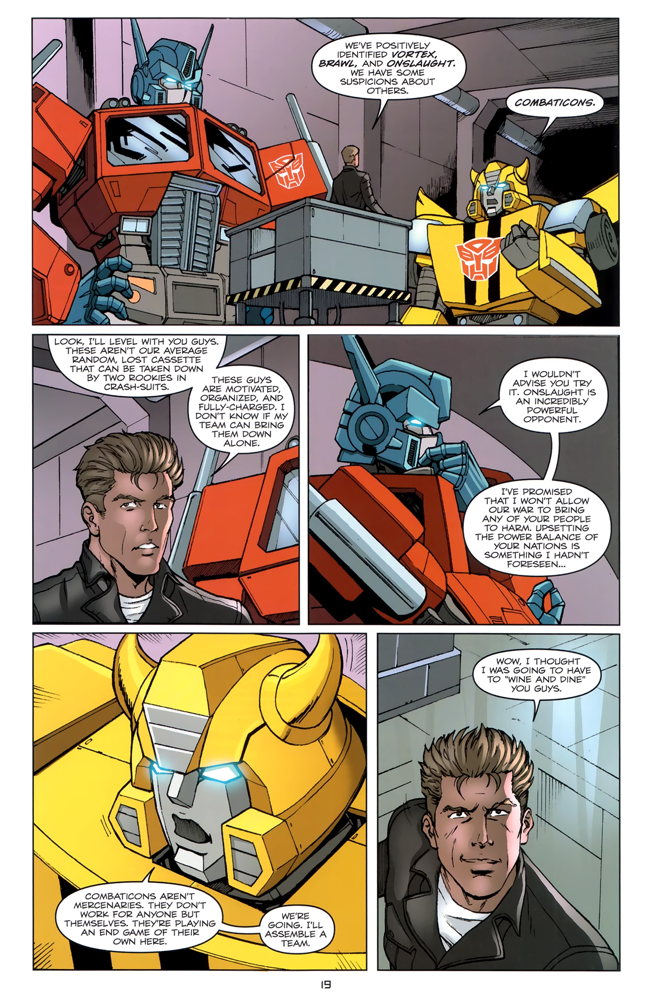 Read online The Transformers (2009) comic -  Issue #9 - 22