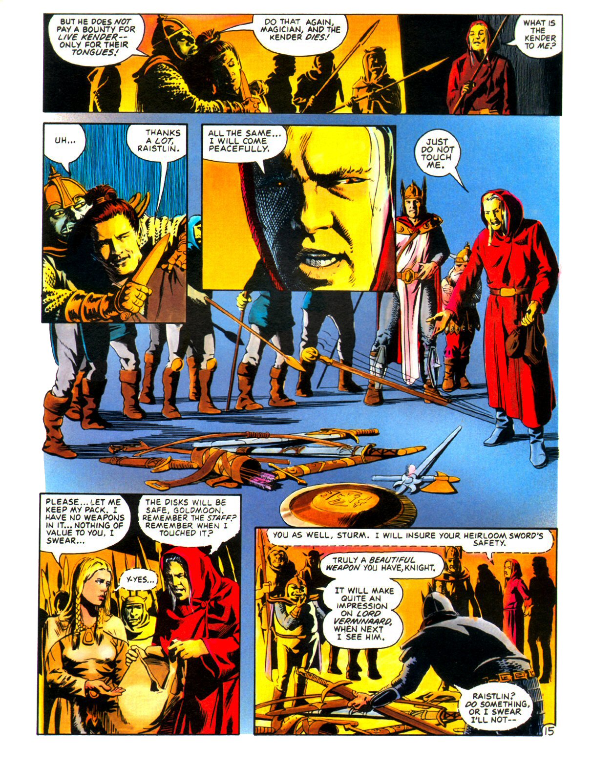 Read online Dragonlance Saga comic -  Issue #2 - 20