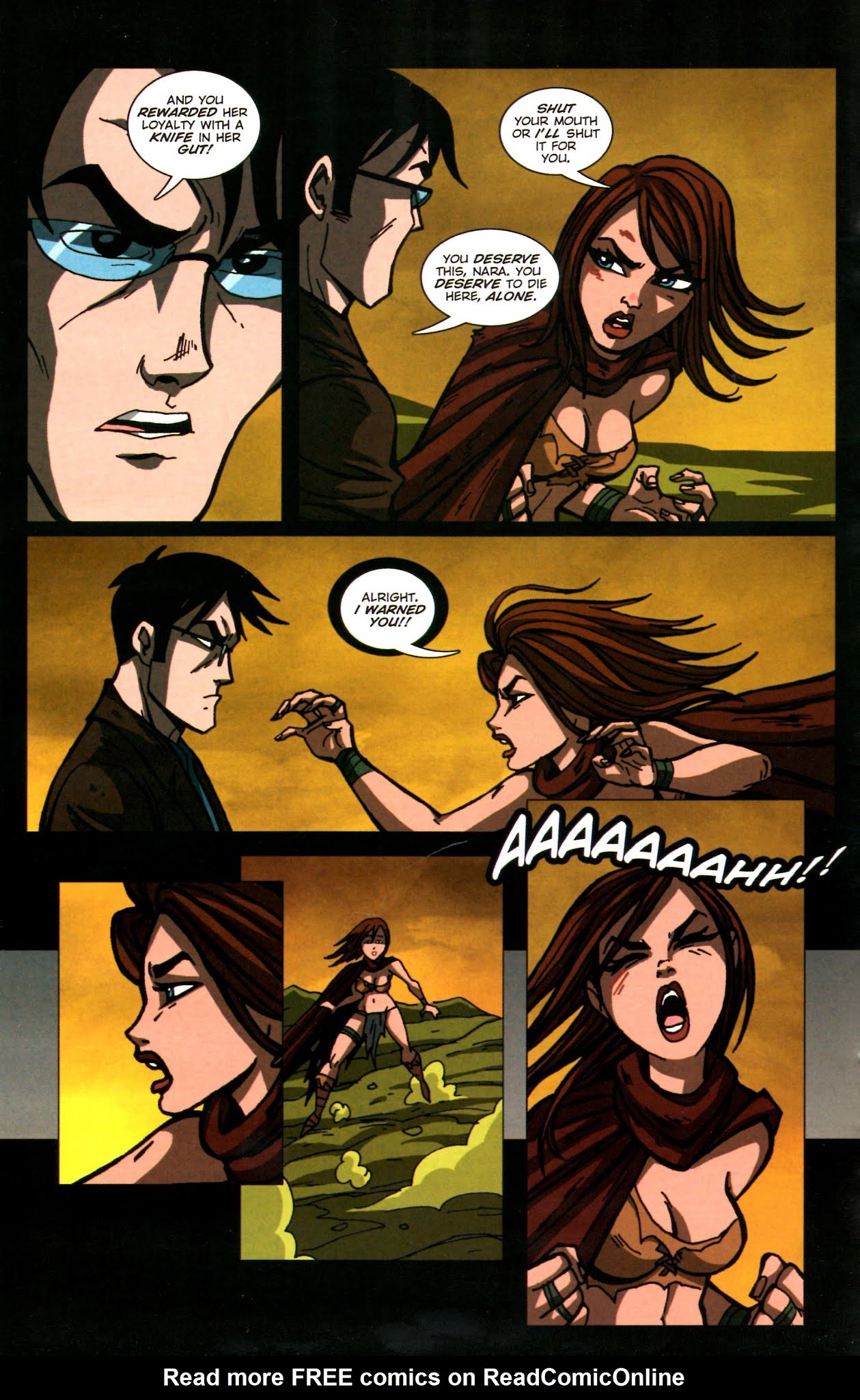Read online [email protected]: The Witch Queen comic -  Issue #1 - 10