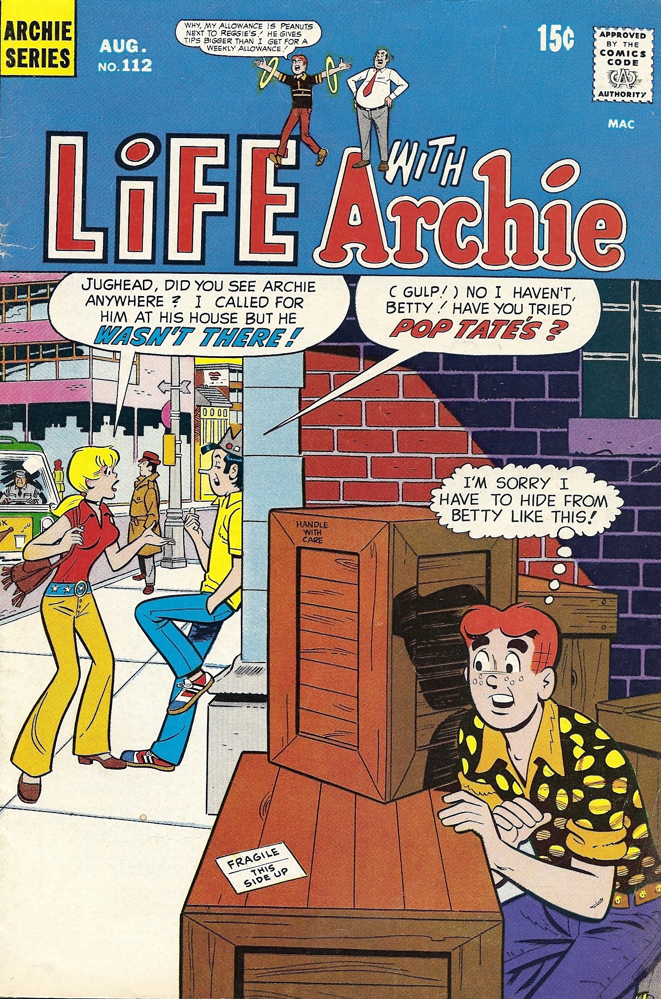 Read online Life With Archie (1958) comic -  Issue #112 - 1