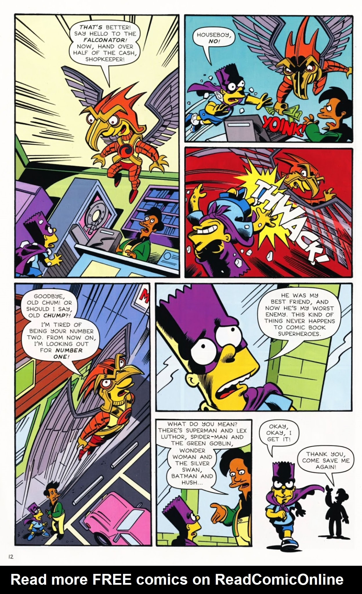 Read online Bongo Comics Presents Simpsons Super Spectacular comic -  Issue #12 - 14