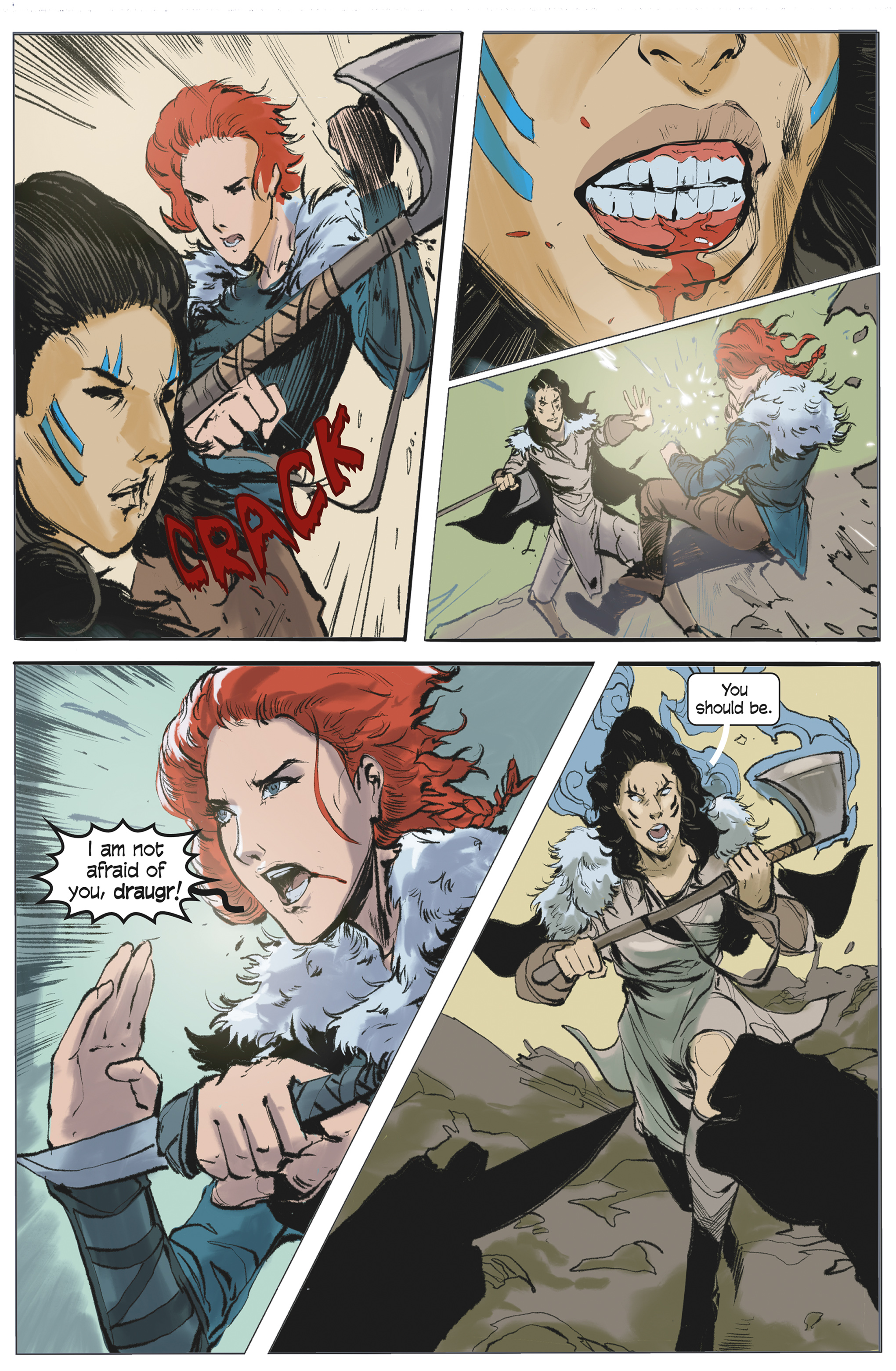 Read online War Angels: Origins Anthology comic -  Issue # TPB - 122