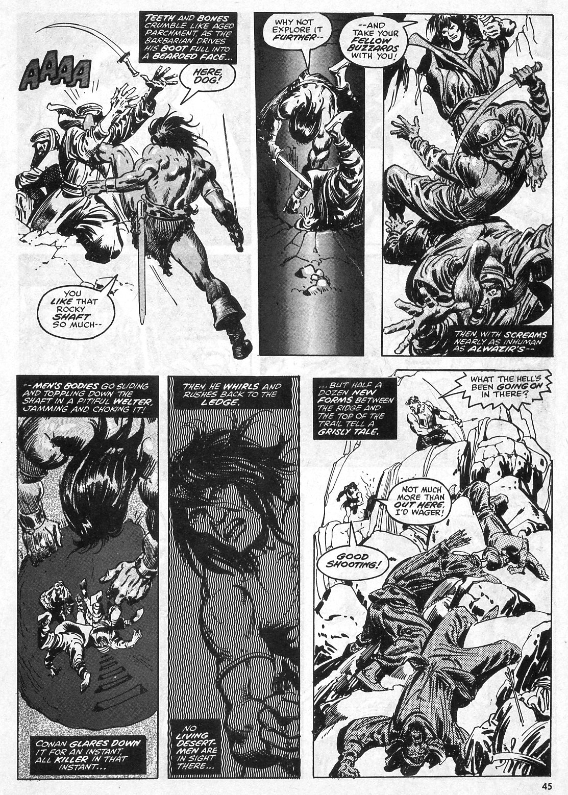 The Savage Sword Of Conan Issue #28 #29 - English 45